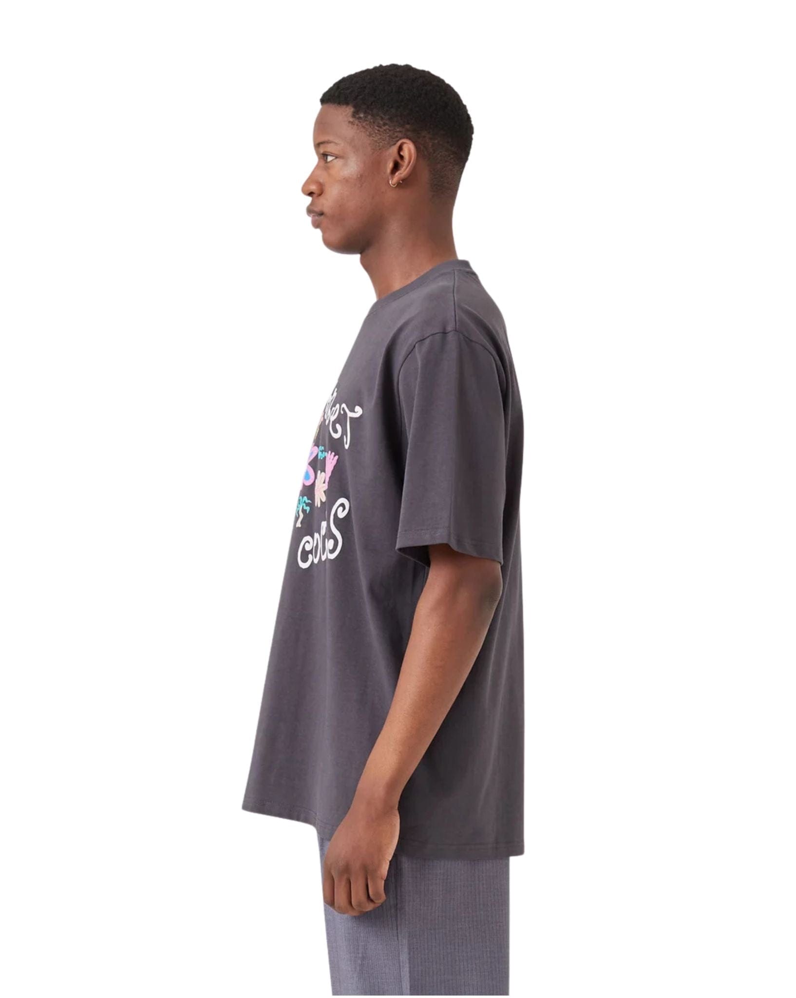 Barney Cools Mens Planet Tee - Pigment Black