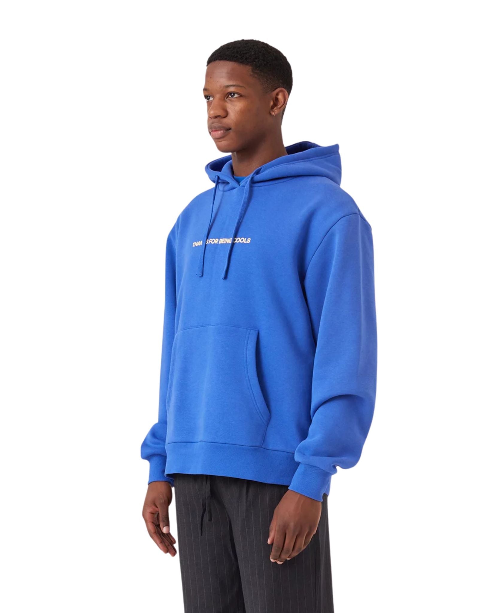 Barney Cools Mens Thanks Hood - Cyber Blue