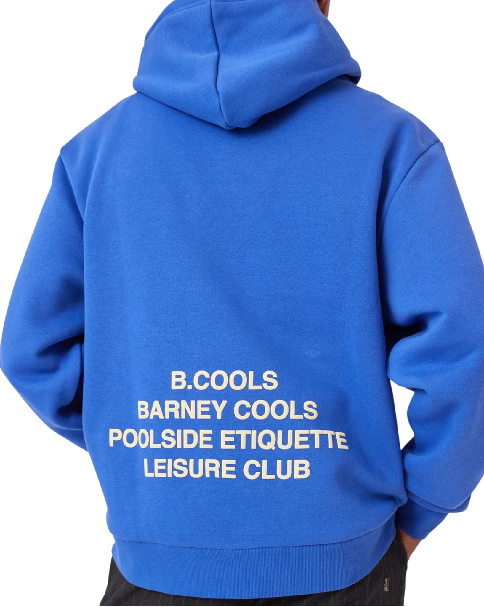 Barney Cools Mens Thanks Hood - Cyber Blue