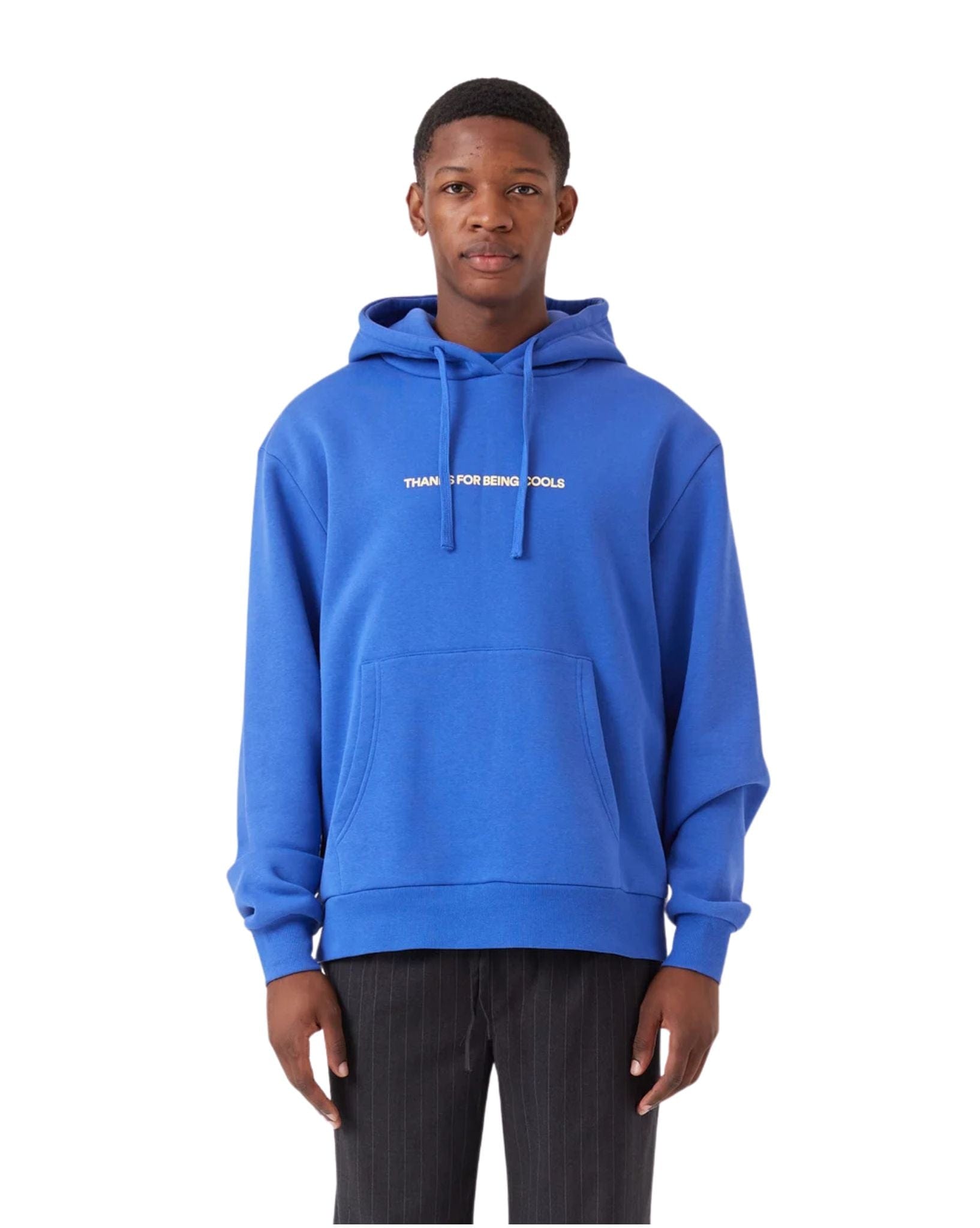 Barney Cools Mens Thanks Hood - Cyber Blue