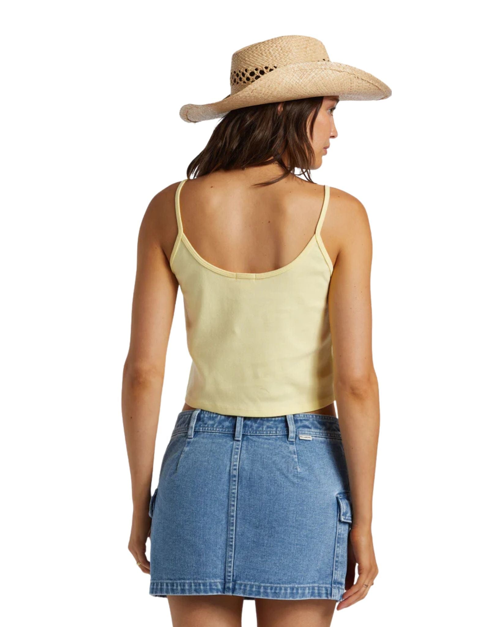 Billabong Aloe Cropped Tank Top