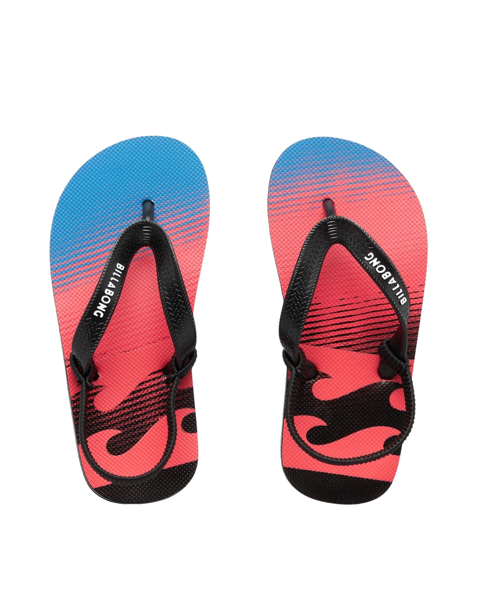 Billabong Boys Groms Fade Thongs - Neo Red