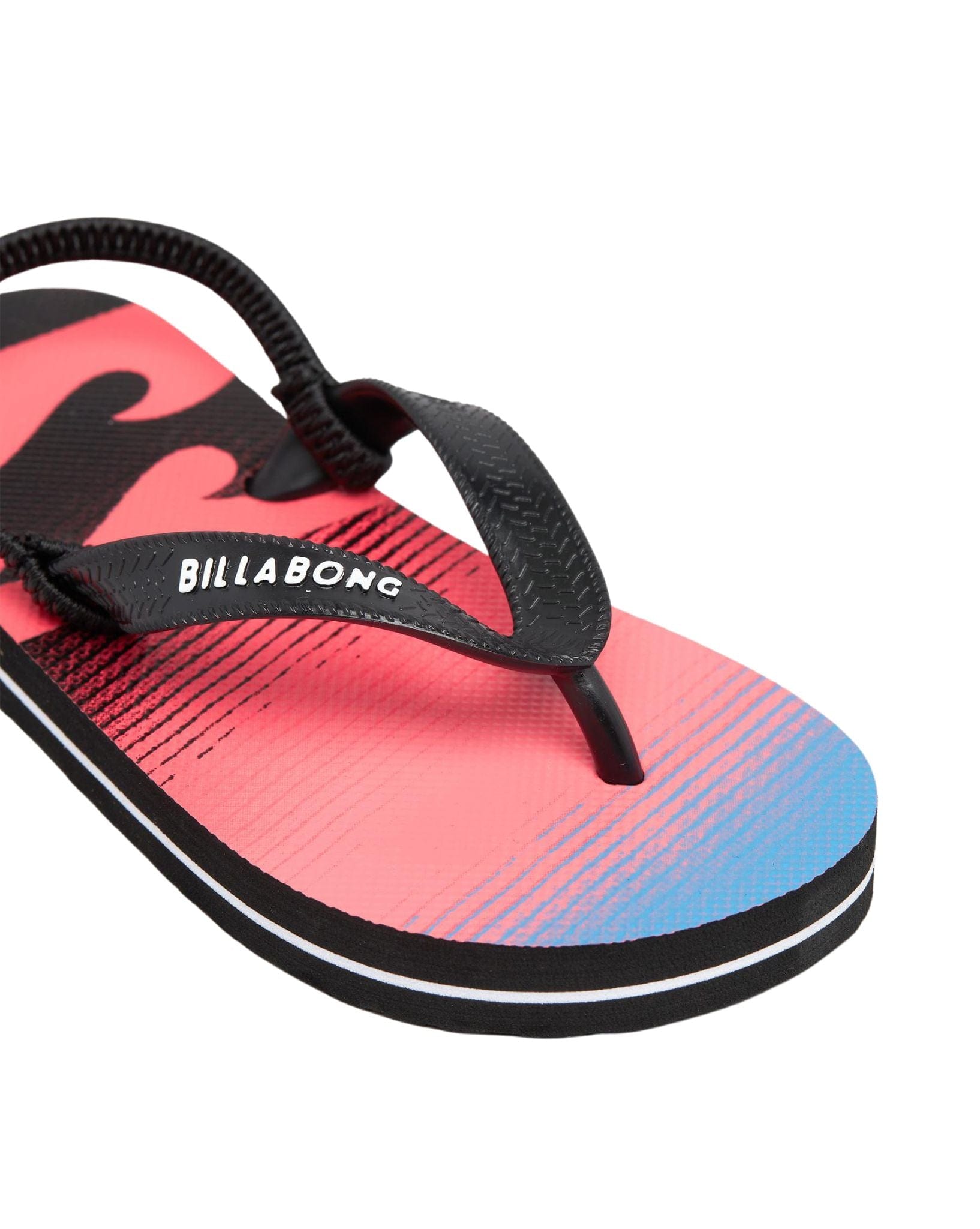 Billabong Boys Groms Fade Thongs - Neo Red
