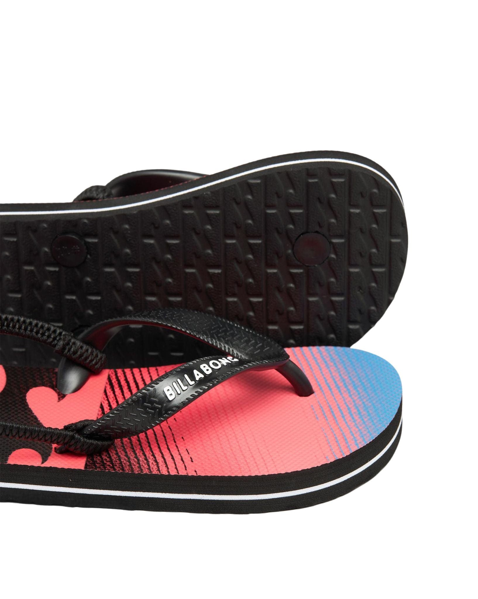 Billabong Boys Groms Fade Thongs - Neo Red