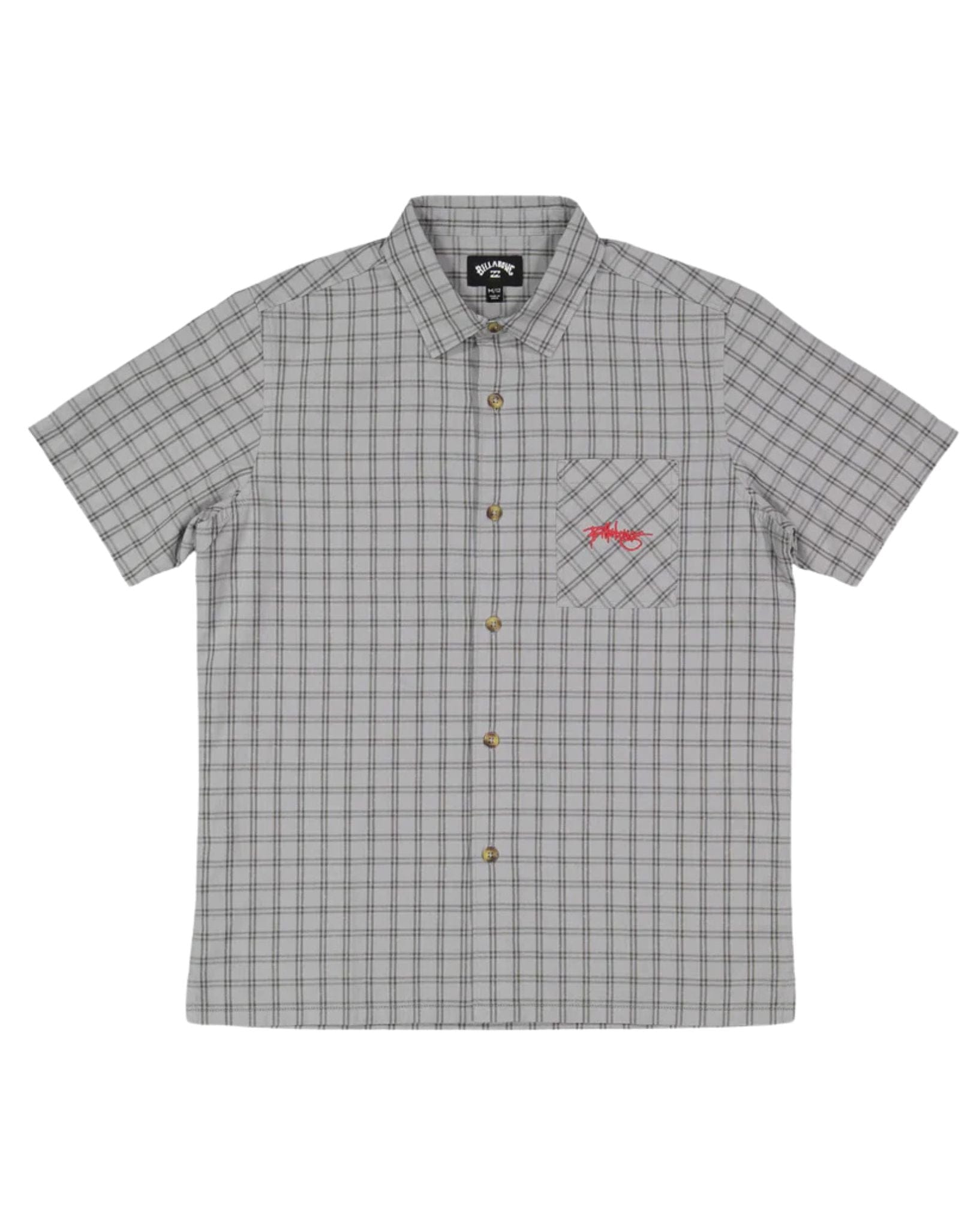 Billabong Boys Mogul Ss Shirt Alloy