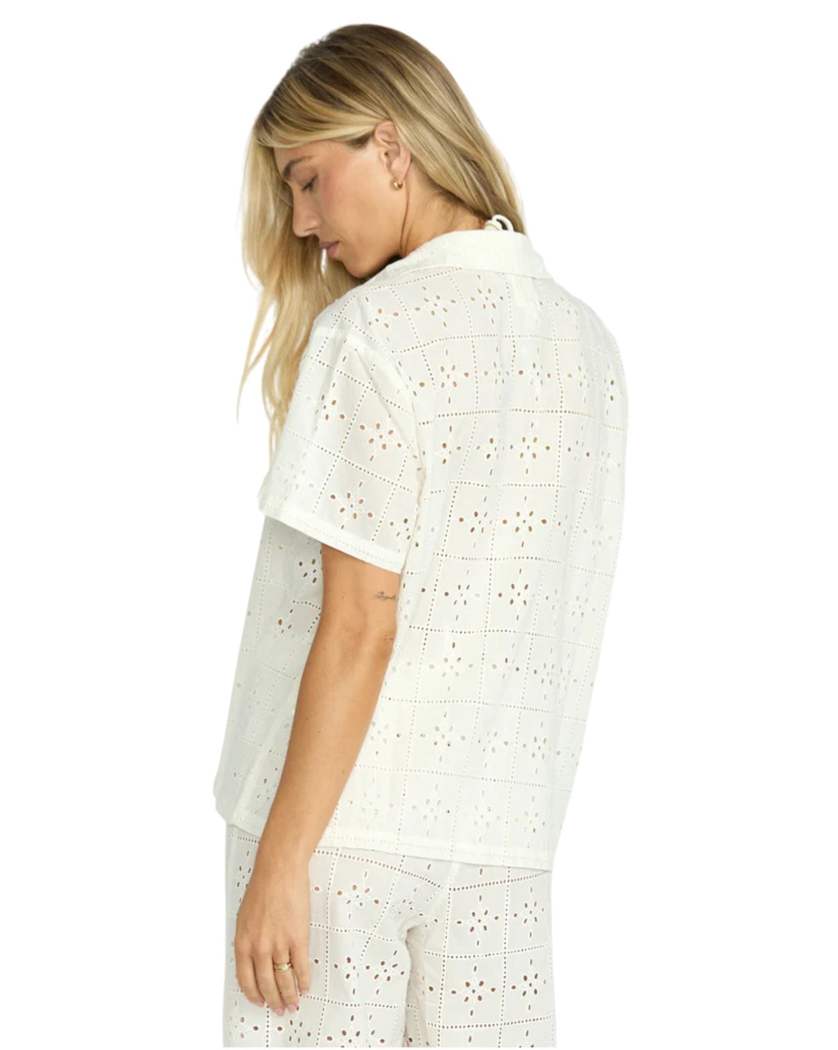 Billabong Eyelet Crush Ss Wvn