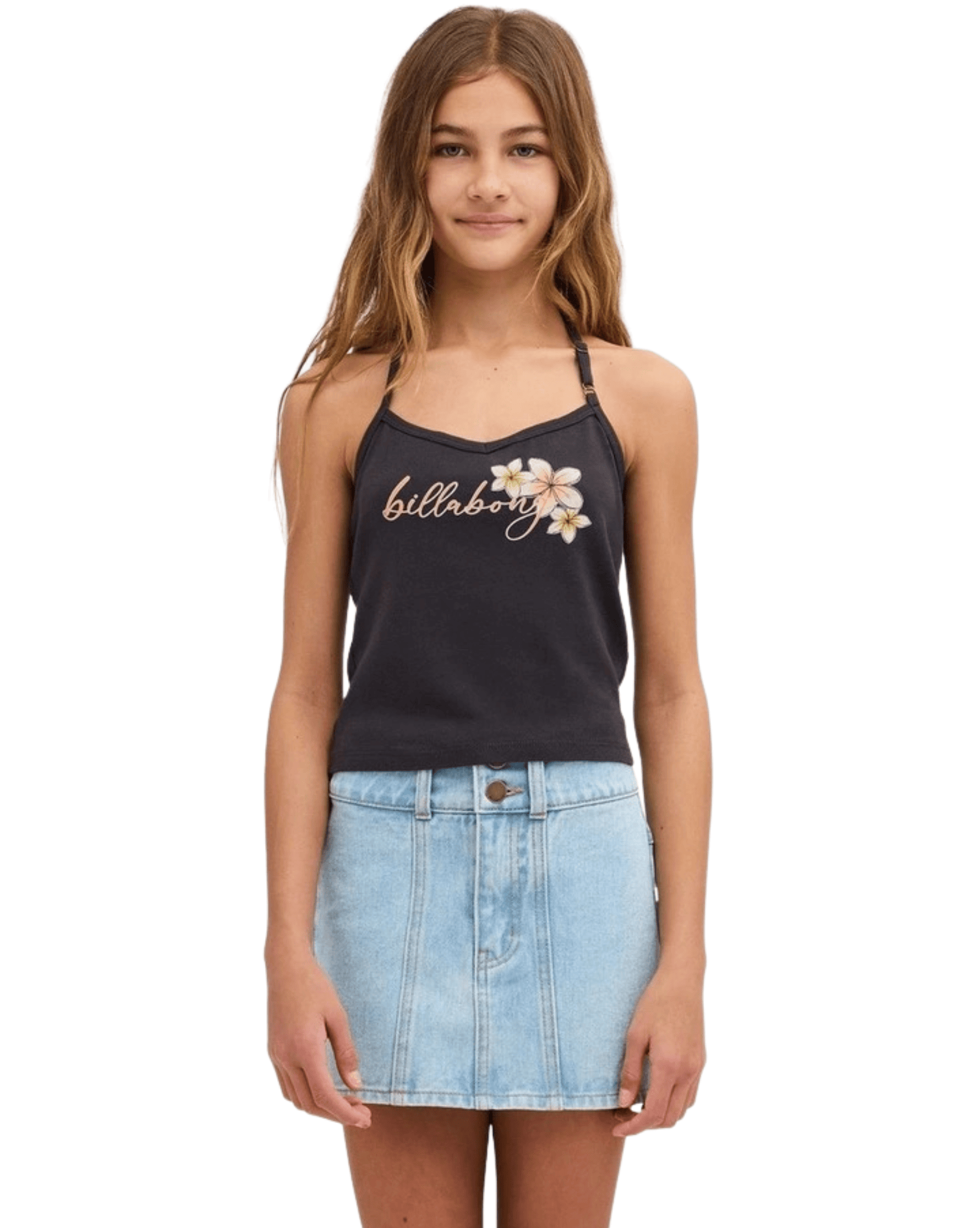 Billabong Girls Clothing Billabong Bloom Crush Halter - Off Black