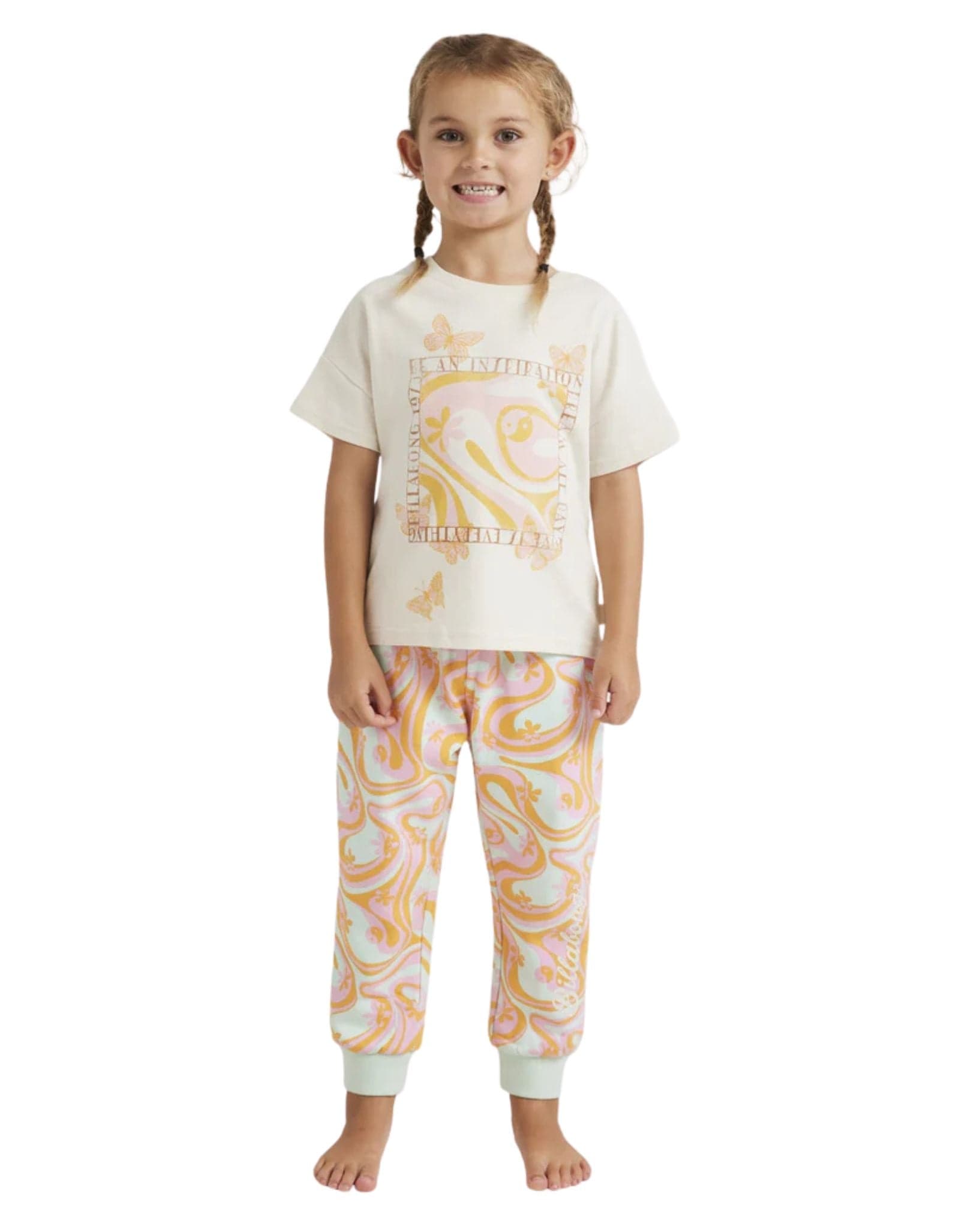 Billabong Girls In The Groove Trackpant - Multi