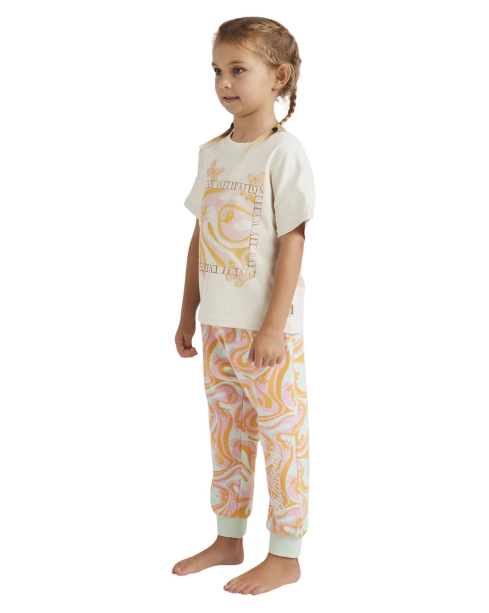 Billabong Girls In The Groove Trackpant - Multi