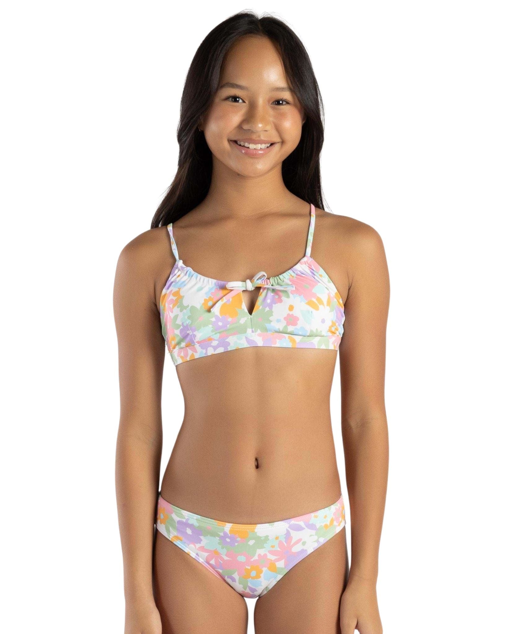 Billabong Girls Kissed By The Sun Coco Bralette Swim Set
