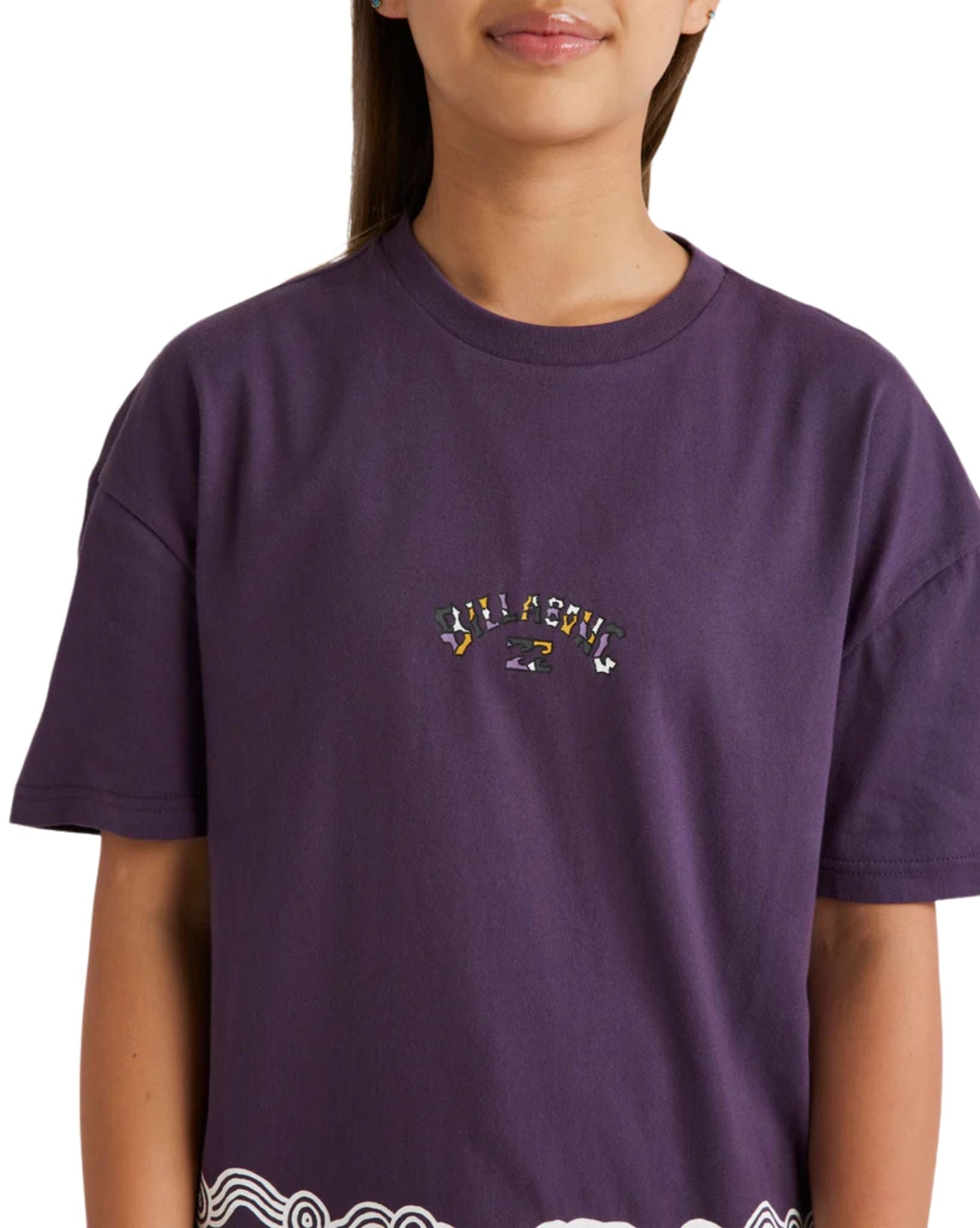 Billabong Girls Otis Dreaming Tee - Deep Purple