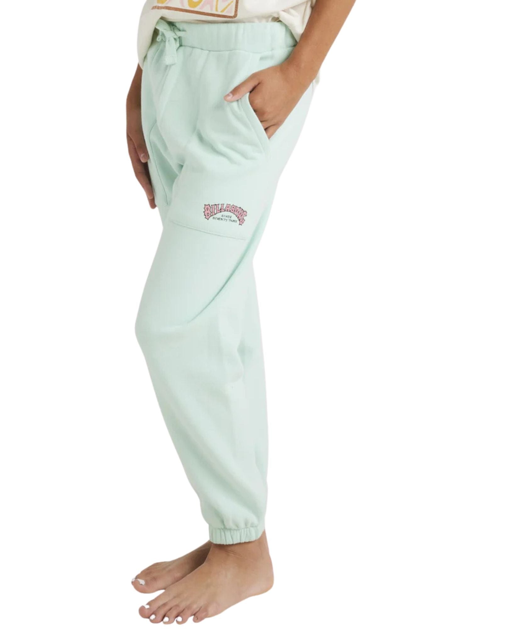 Billabong Girls Wave Of The Day Trackpant - Mint Chip