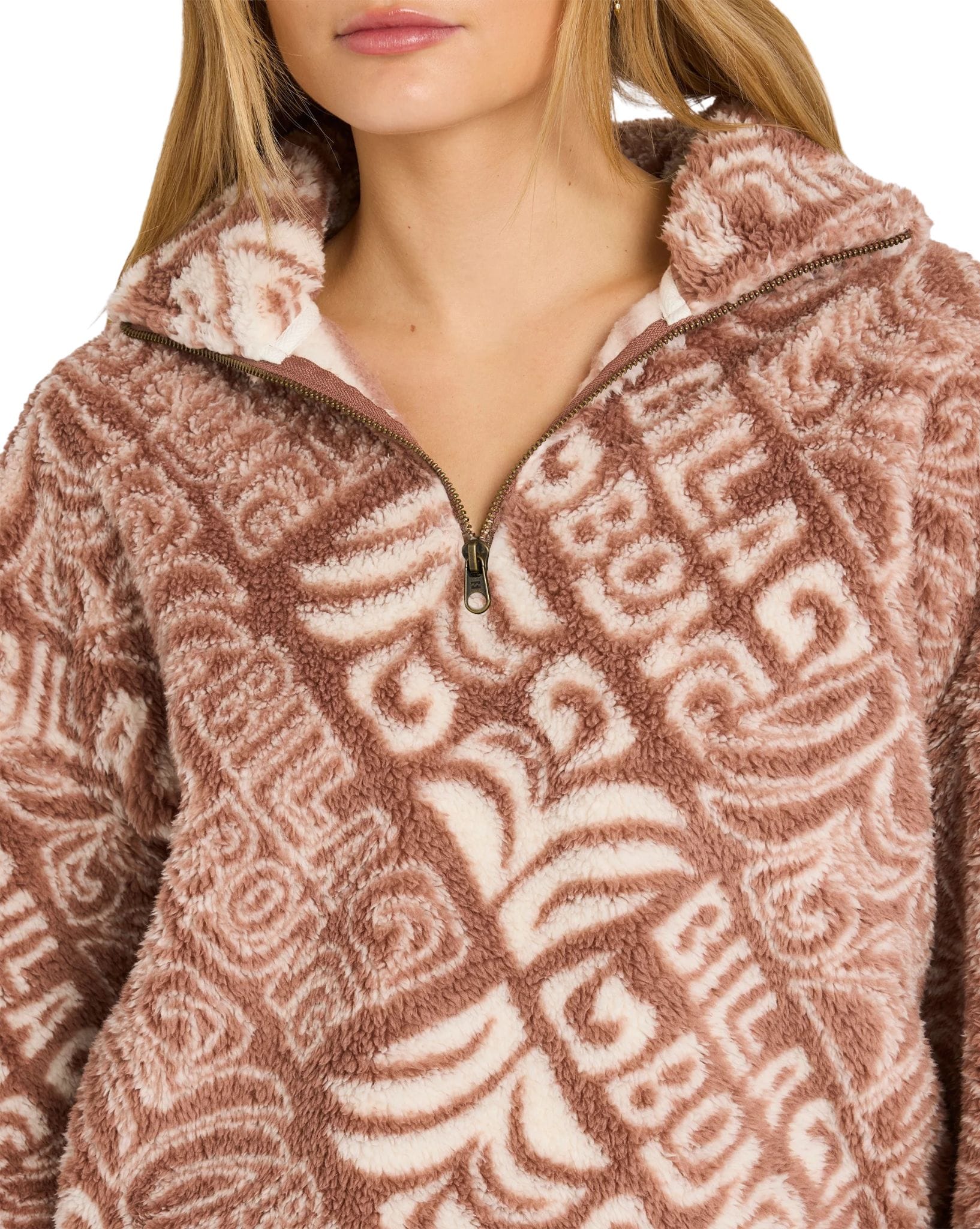Billabong Go For It Half Zip Crew