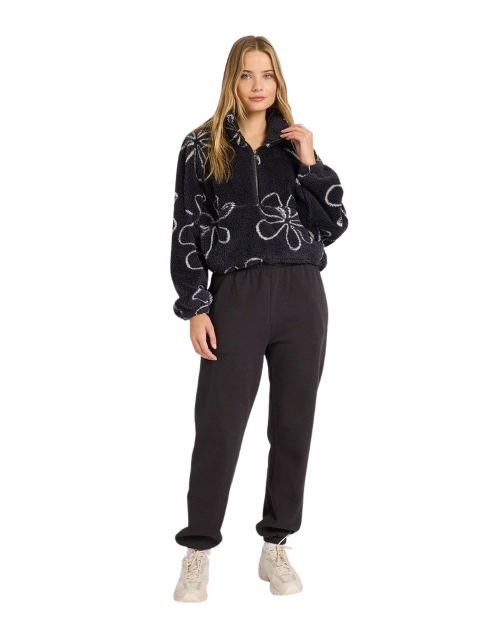 Billabong Good Life Half Zip Crew
