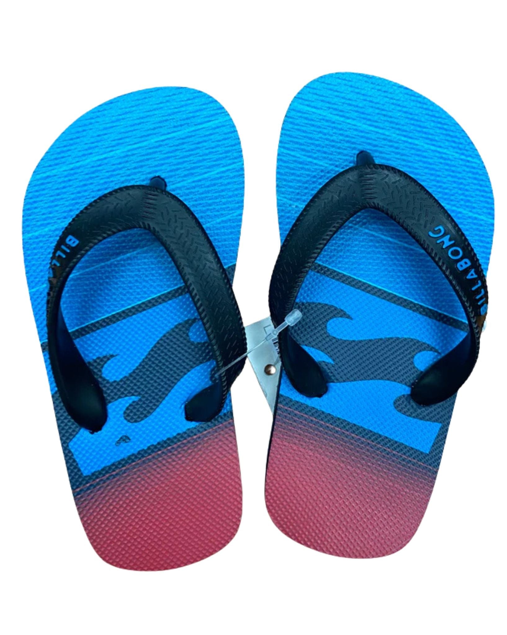 Billabong Groms Fluid Thong - Navy I Red