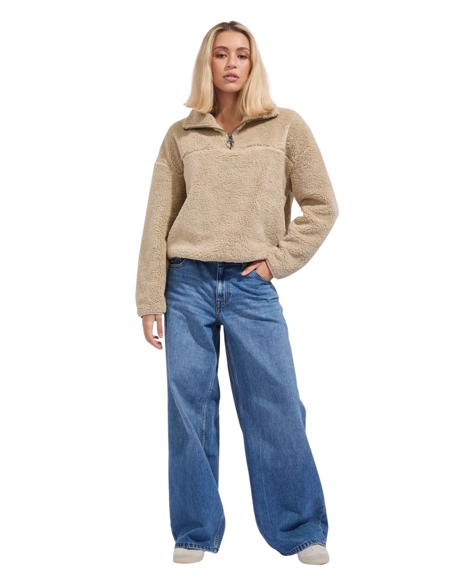 Billabong Groovin Half Zip Crew