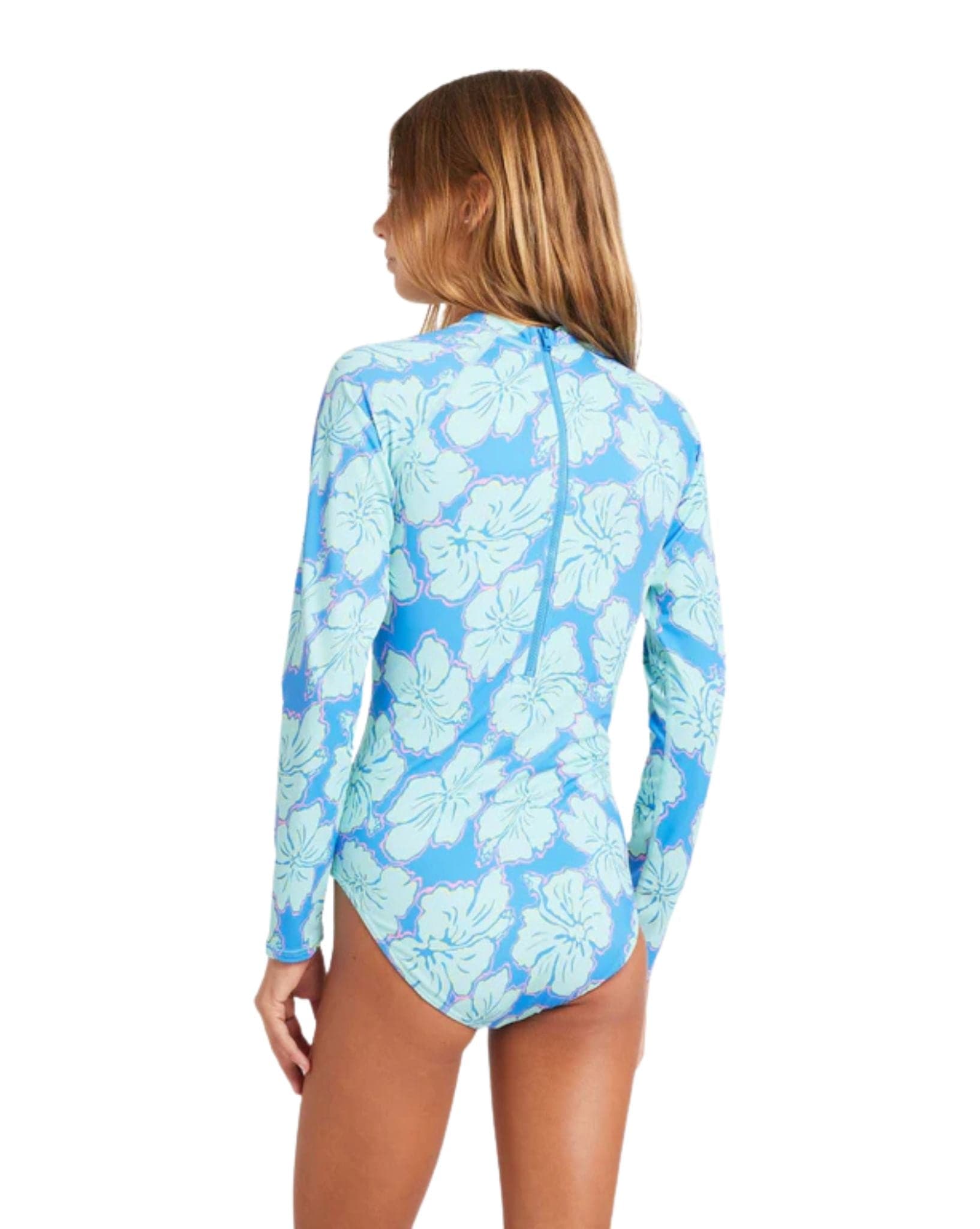 Billabong Happy Hibiscus Ls Bodysuit