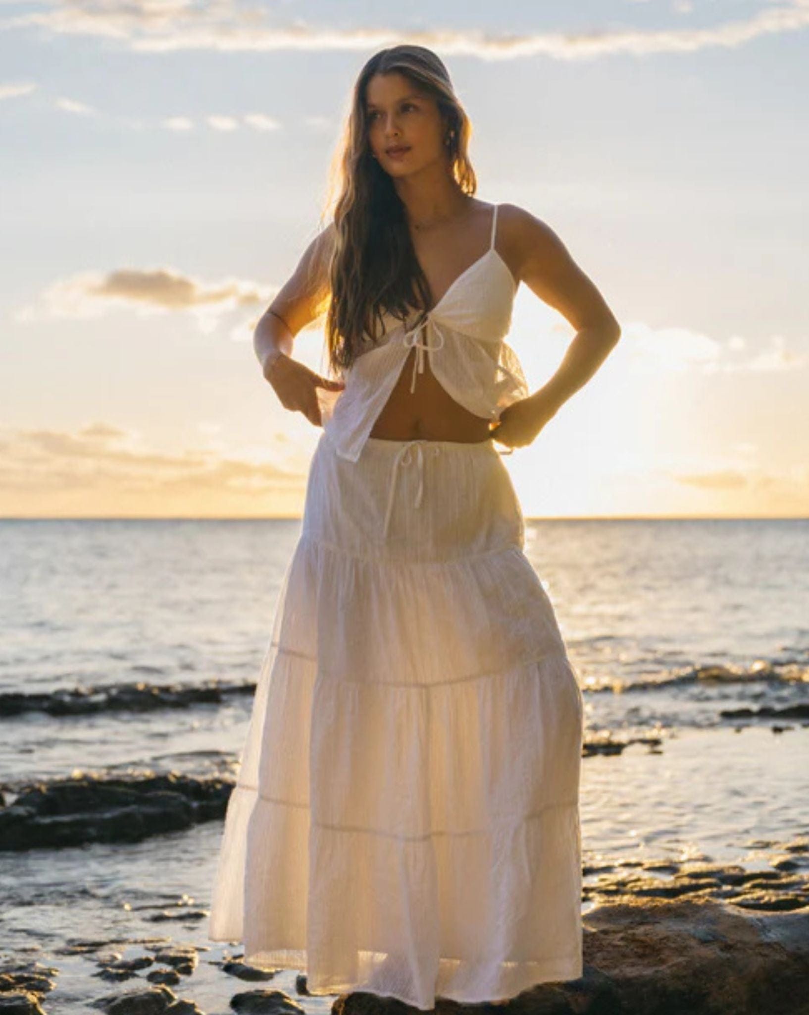 Billabong High Tides Maxi Skirt