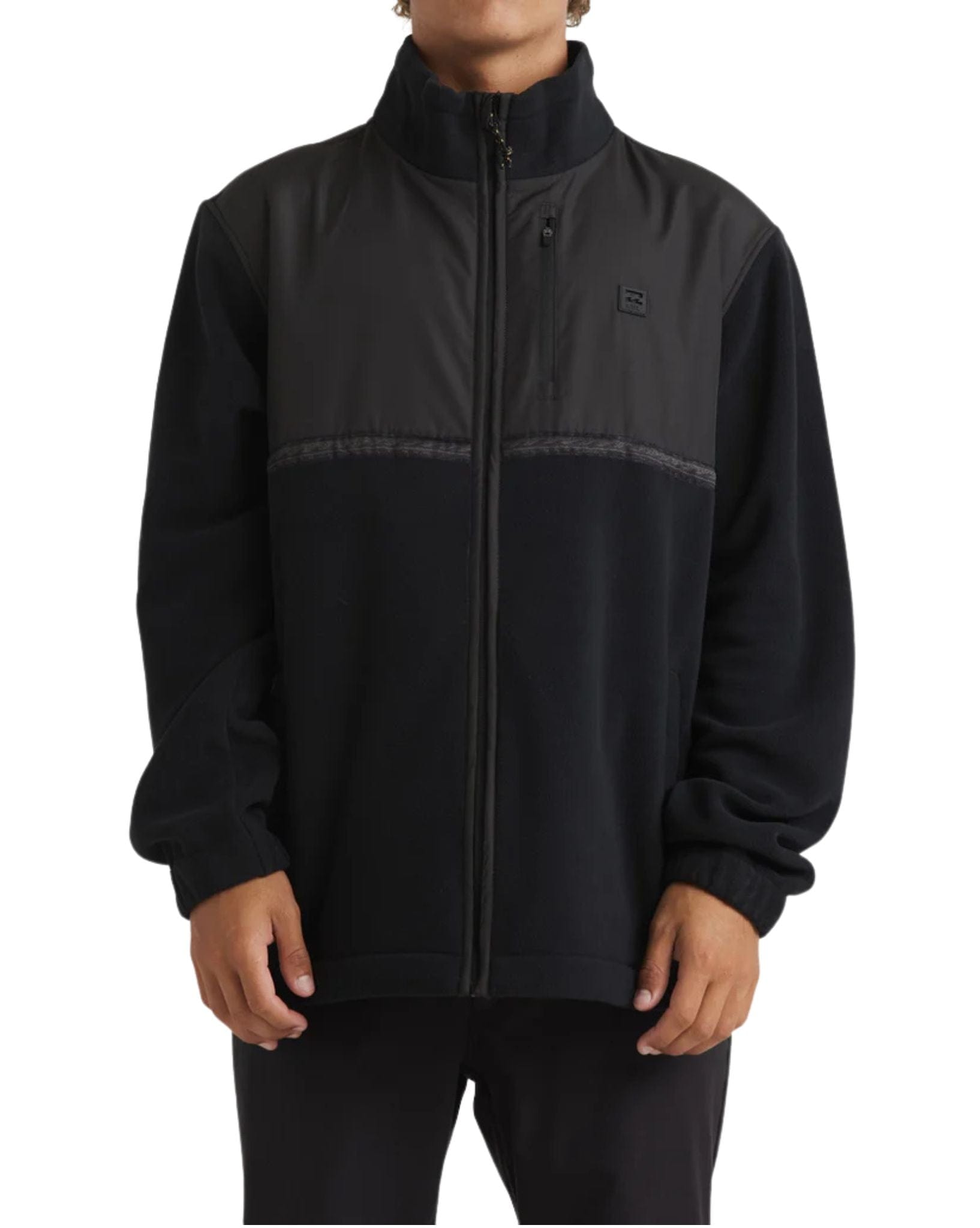 Billabong Mens Boundary Lite Mockneck - Black