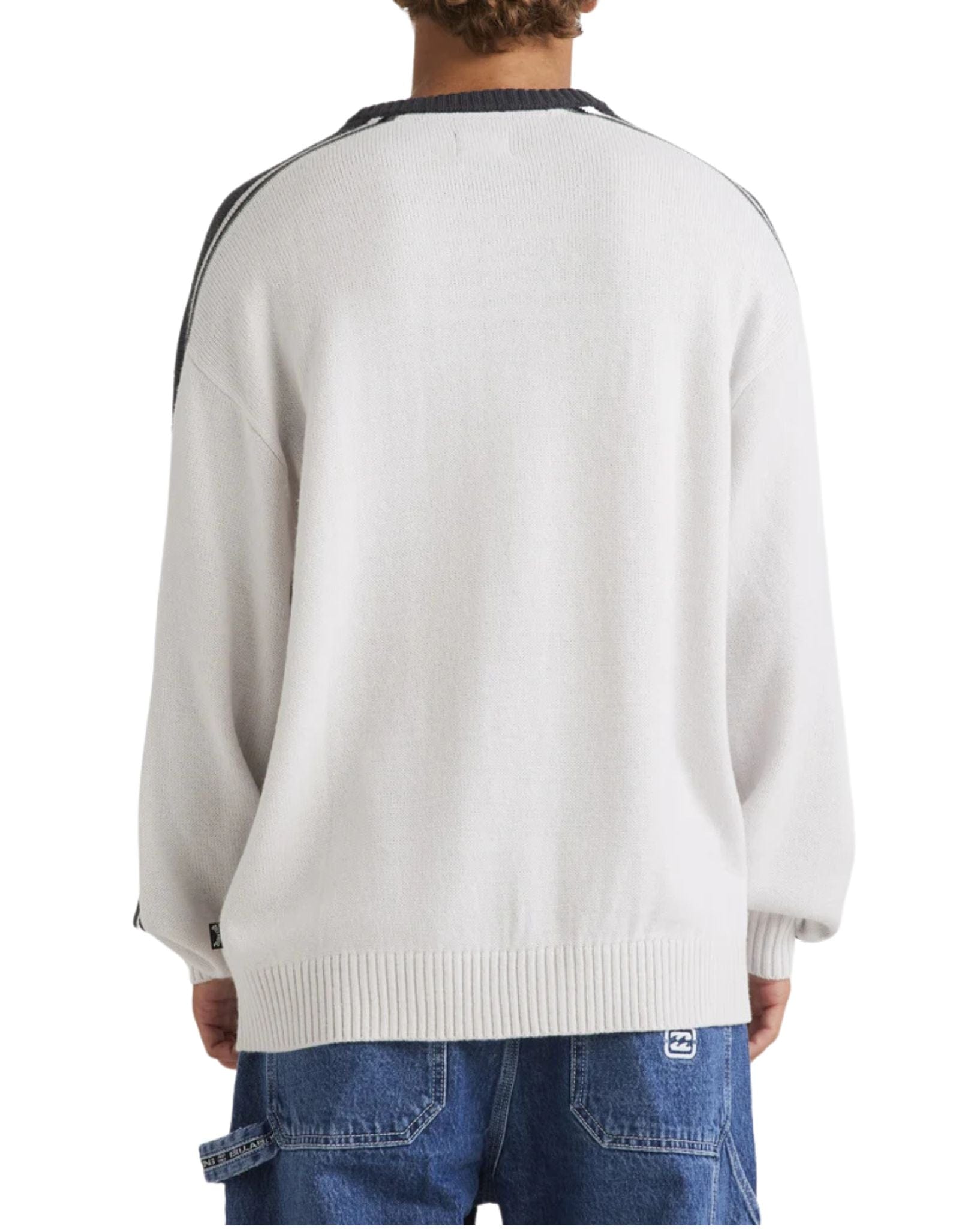 Billabong Mens Script Sweater - Fog