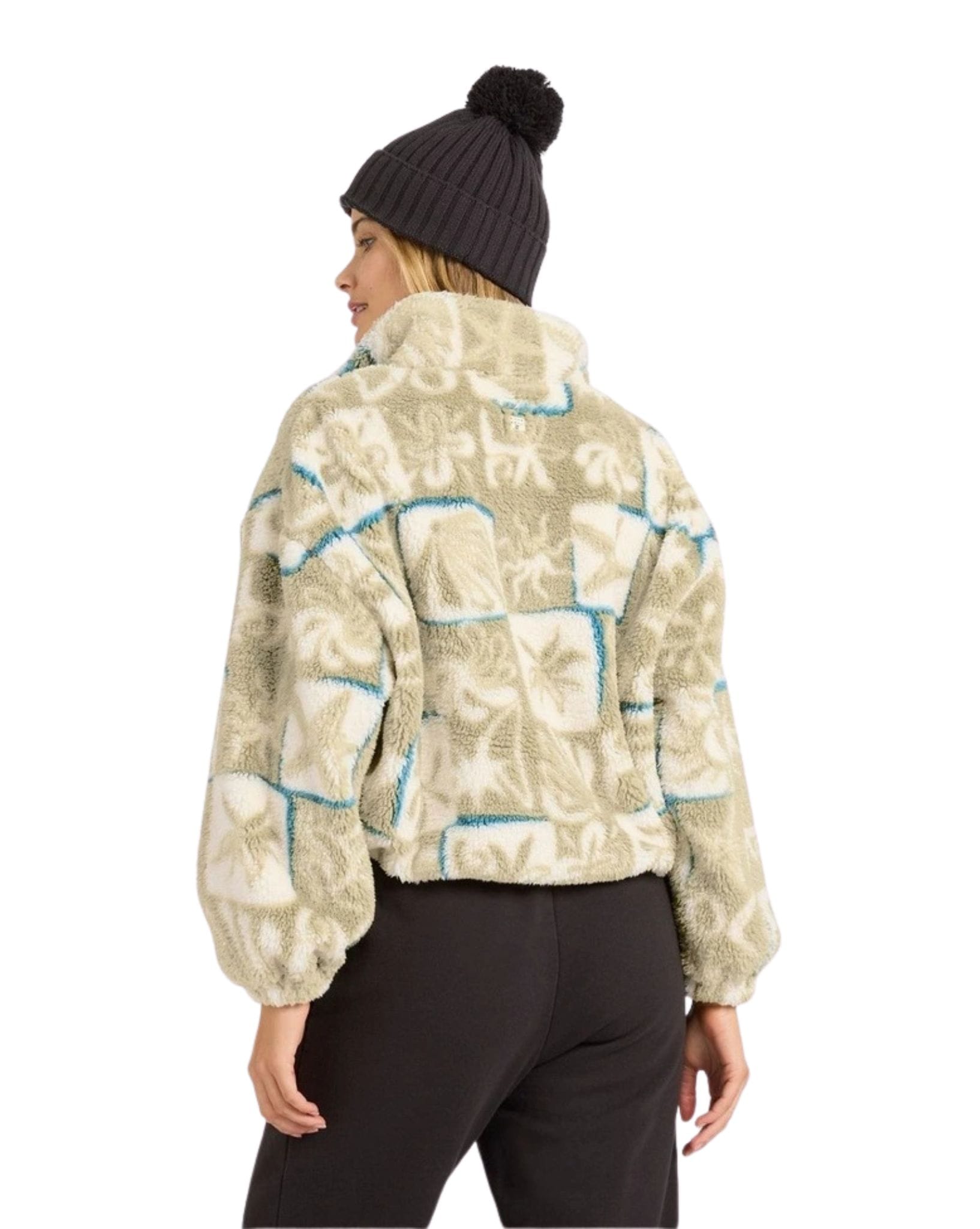 Billabong Sea Check Half Zip Crew