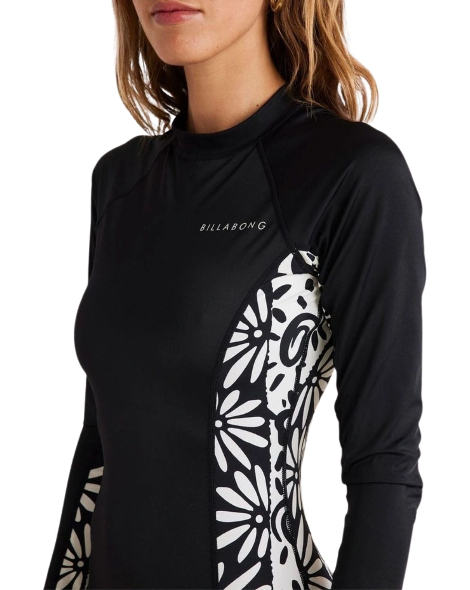 Billabong Womens Happy Dance Bodysuit - Black