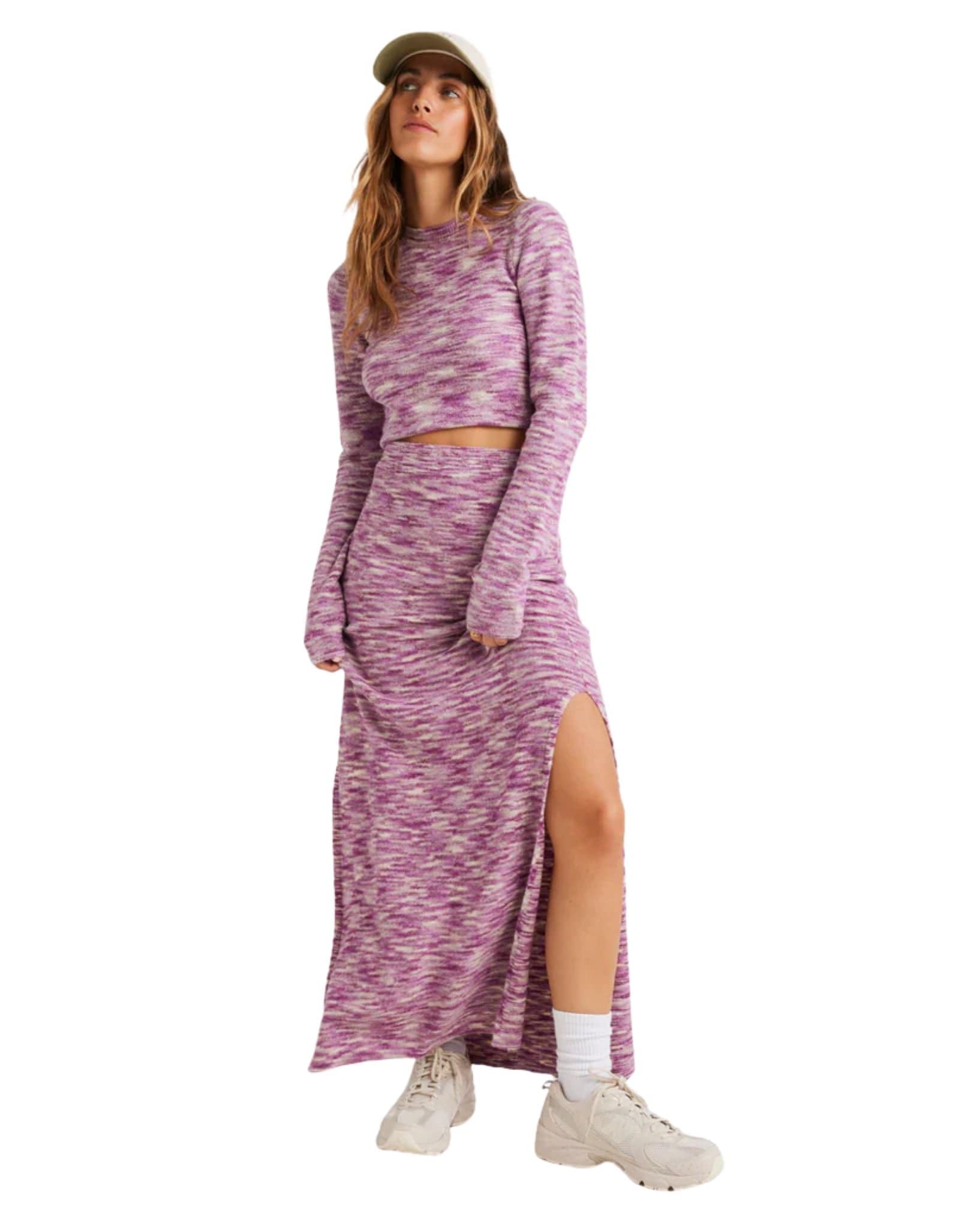 Billabong Womens Hazy Sun Skirt - Bright Orchid