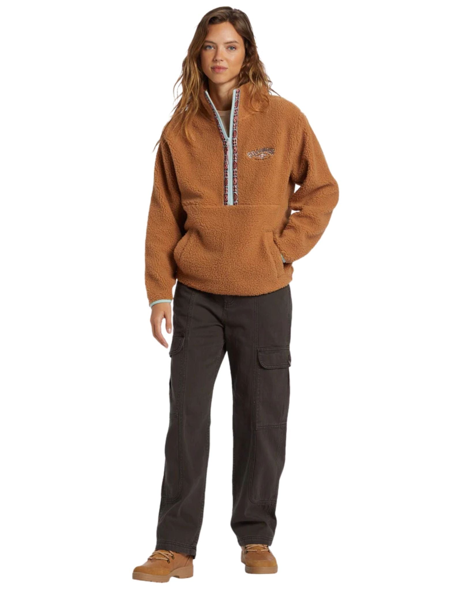 Billabong Womens Horizon Mock Neck Fleece