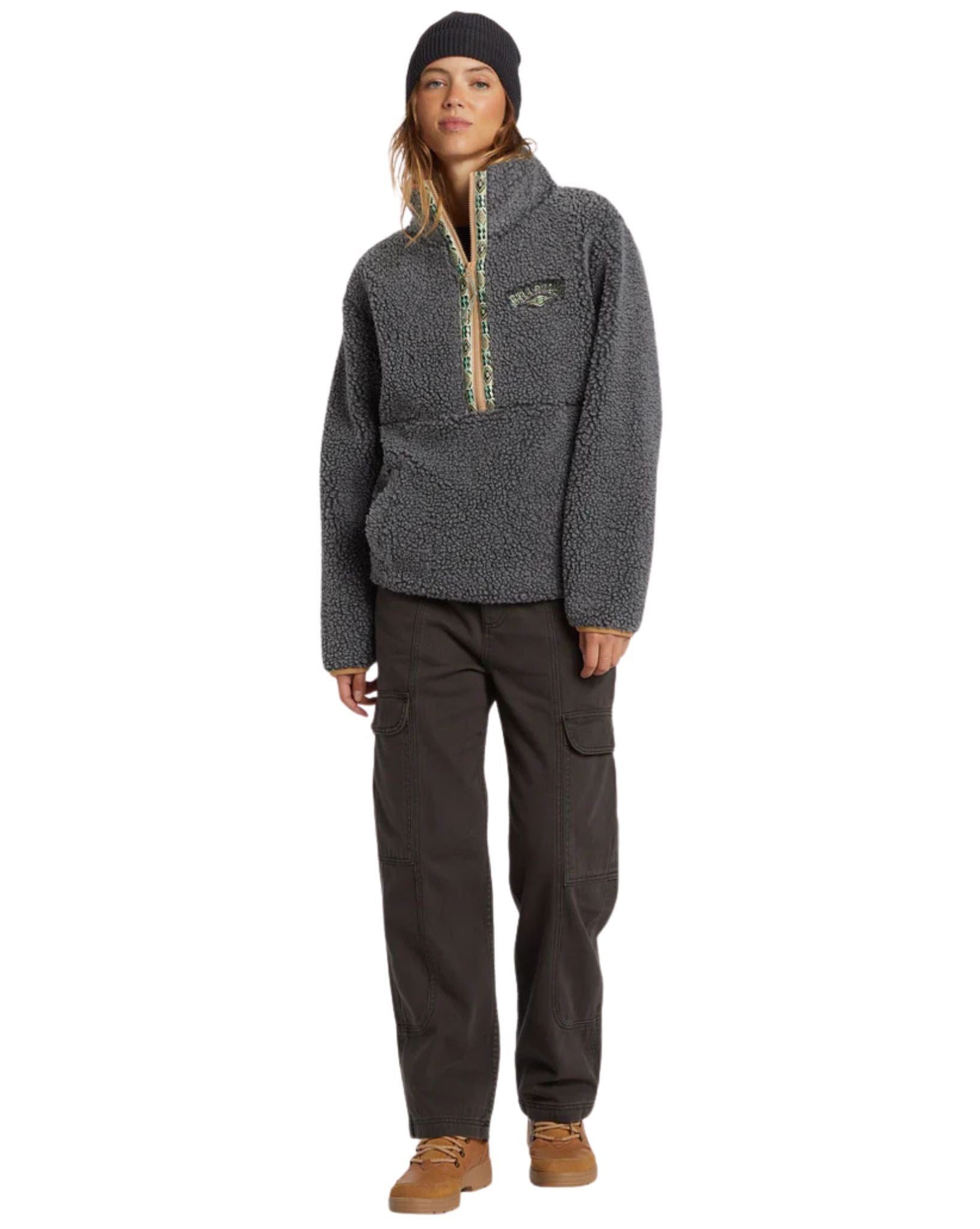 Billabong Womens Horizon Mock Neck Fleece