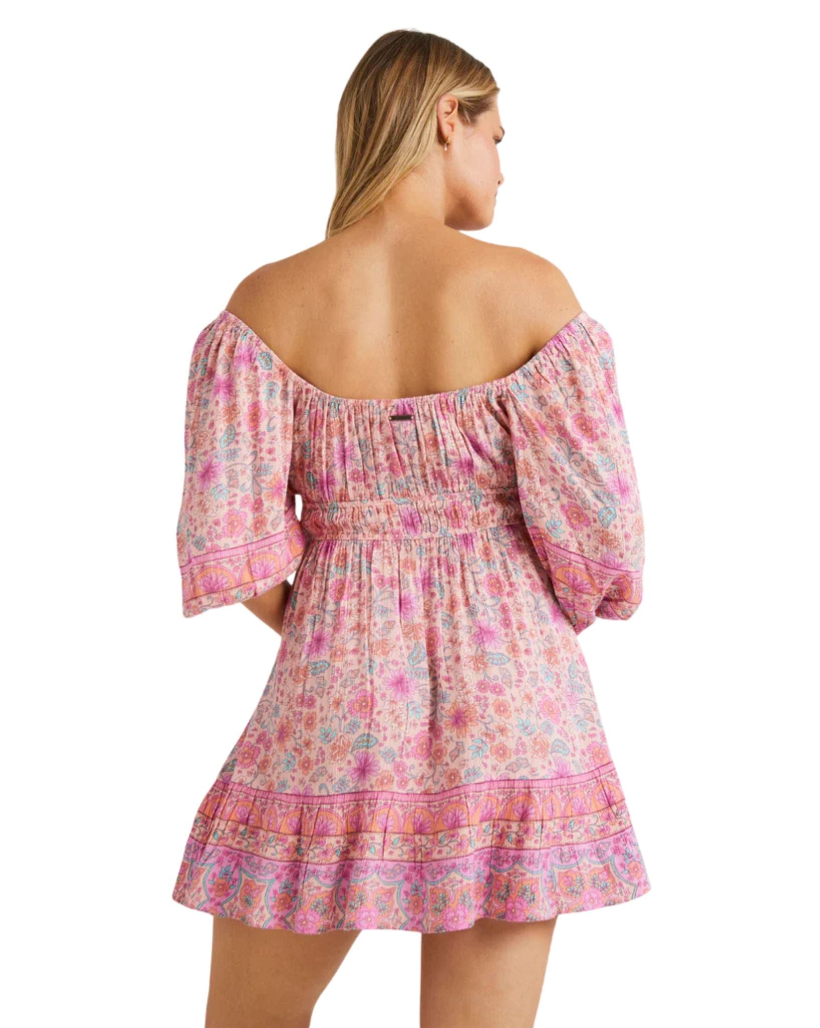 Billabong Womens La Plage Dress - Pink