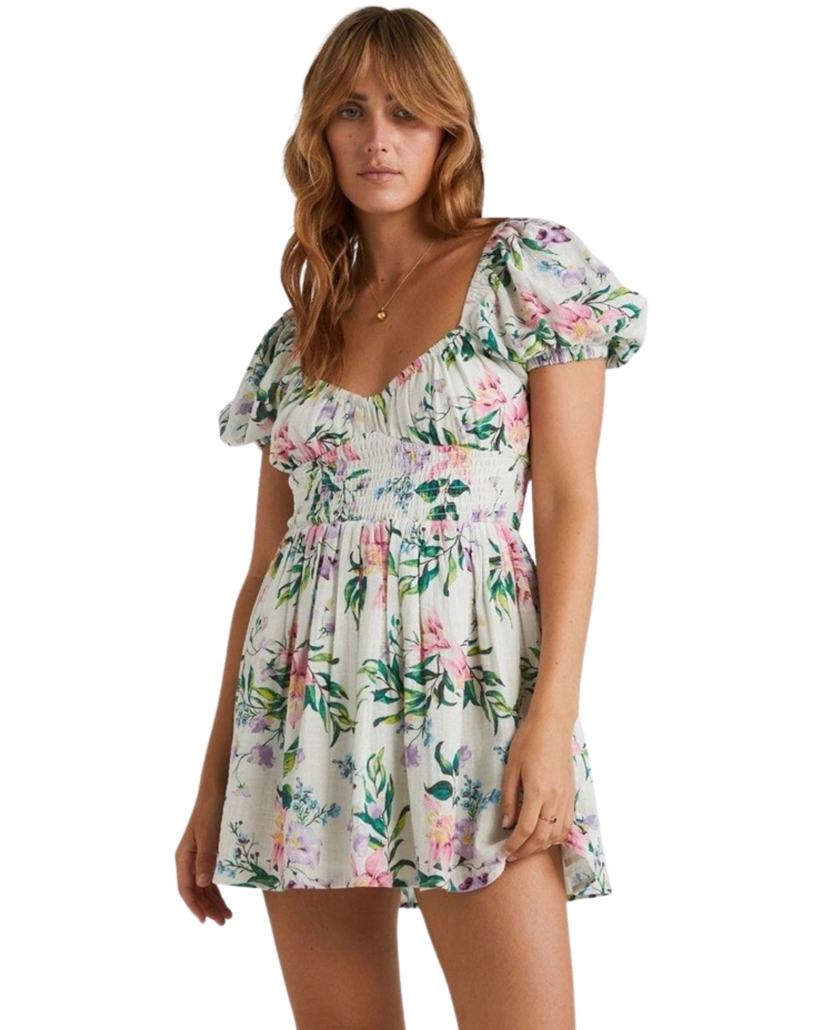 Billabong Womens Laylow Dress - Salt Crystal
