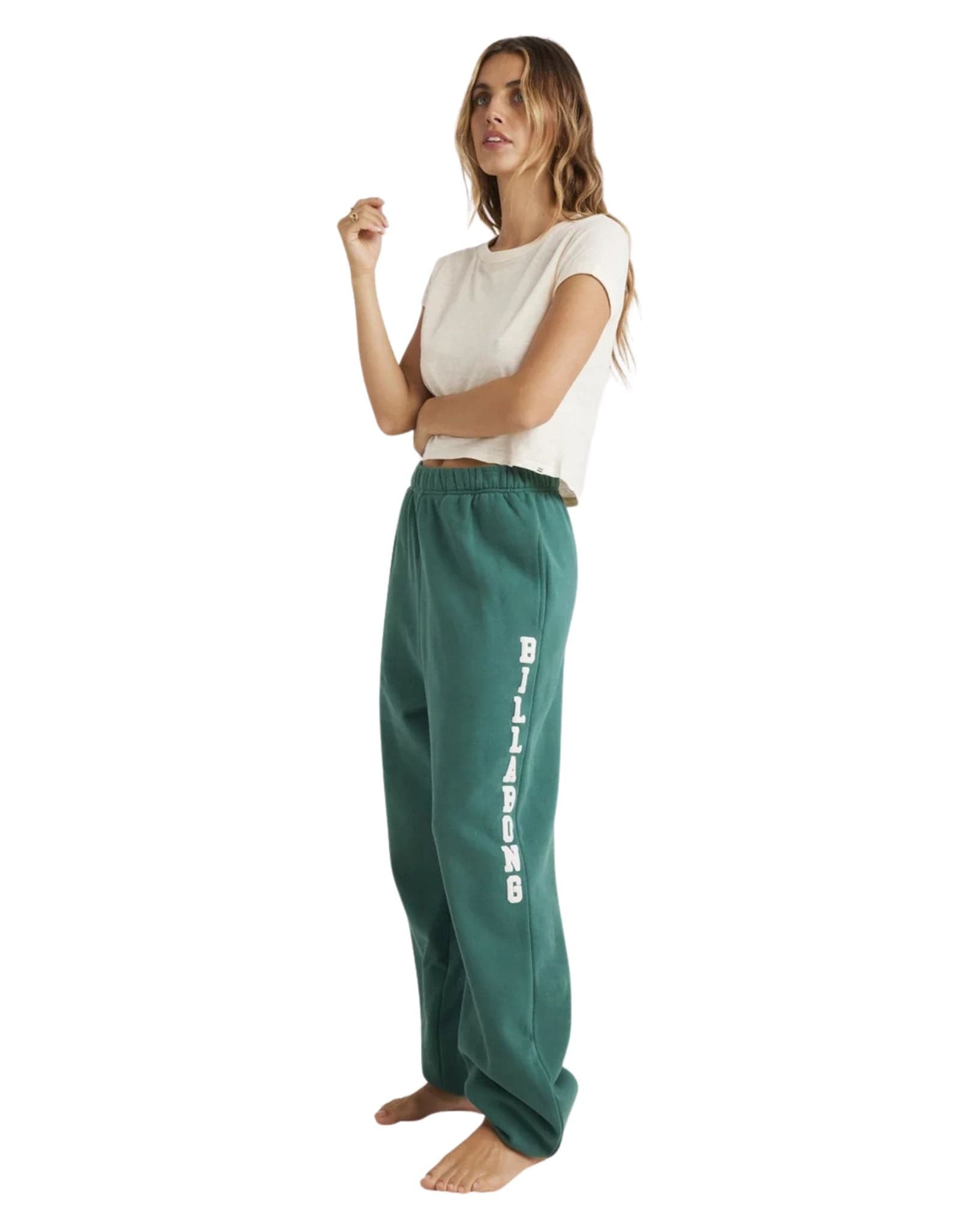 Billabong Womens Revival Trackpant - Green