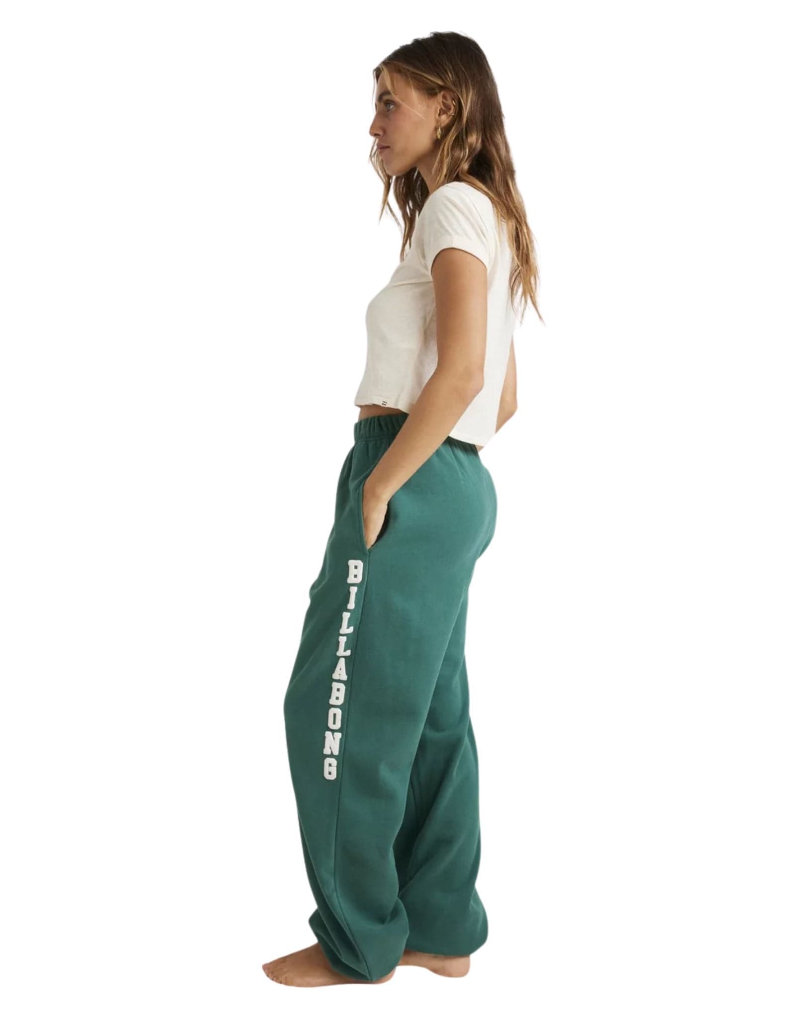 Billabong Womens Revival Trackpant - Green