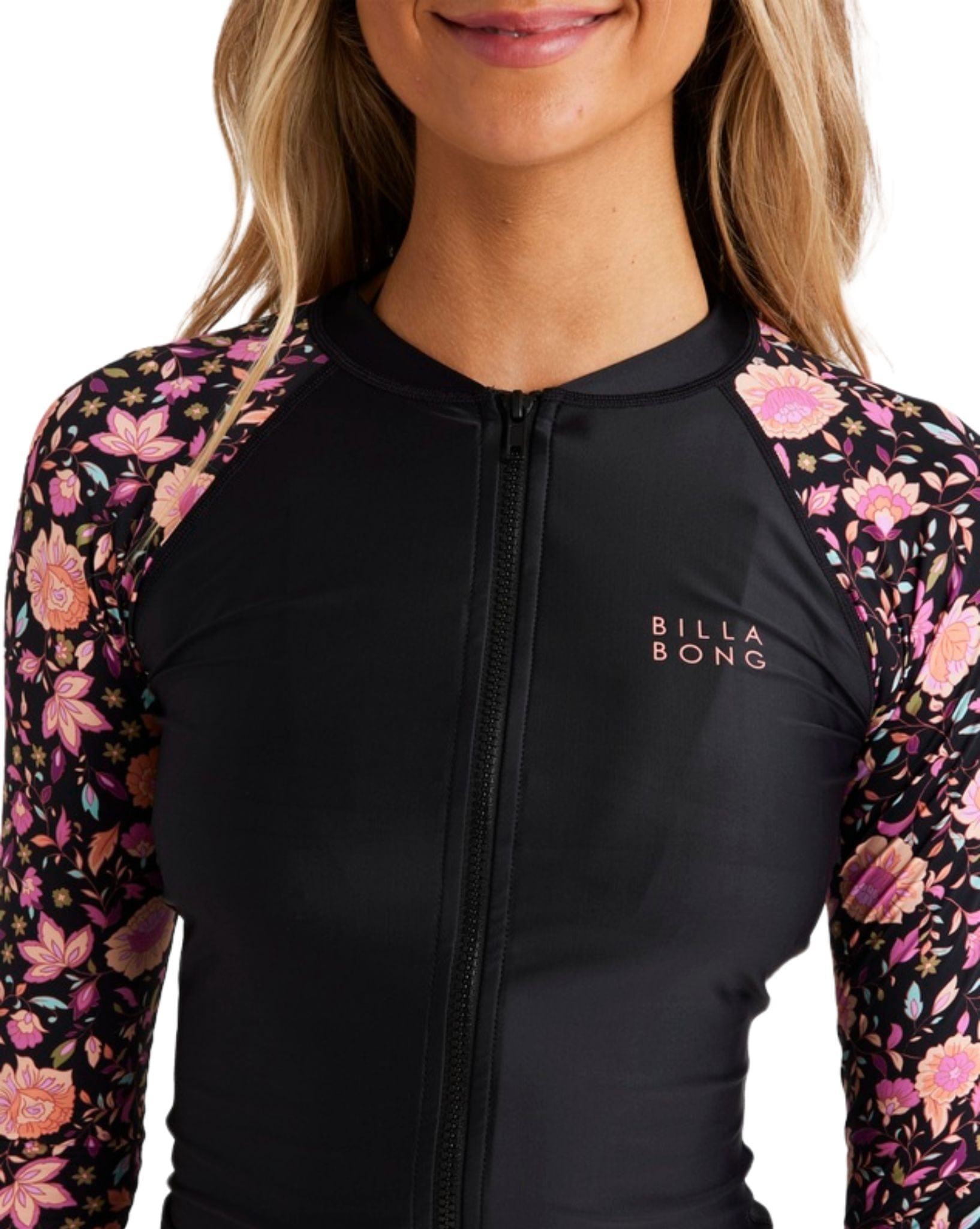 Billabong Womens Sol Song Pipa Sunshirt - Black