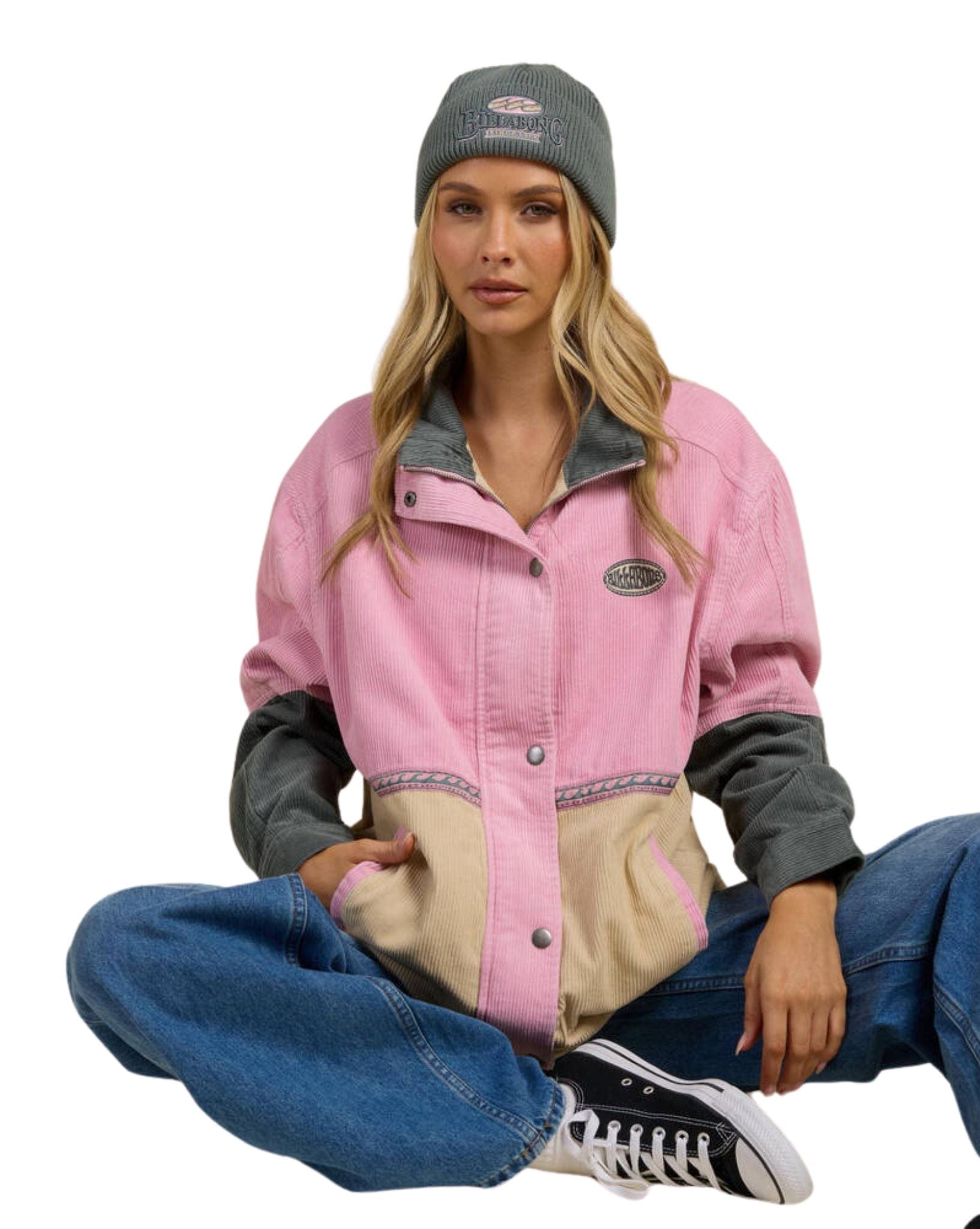 Billabong Womens Stay Cozy Beanie - Eucalyptus