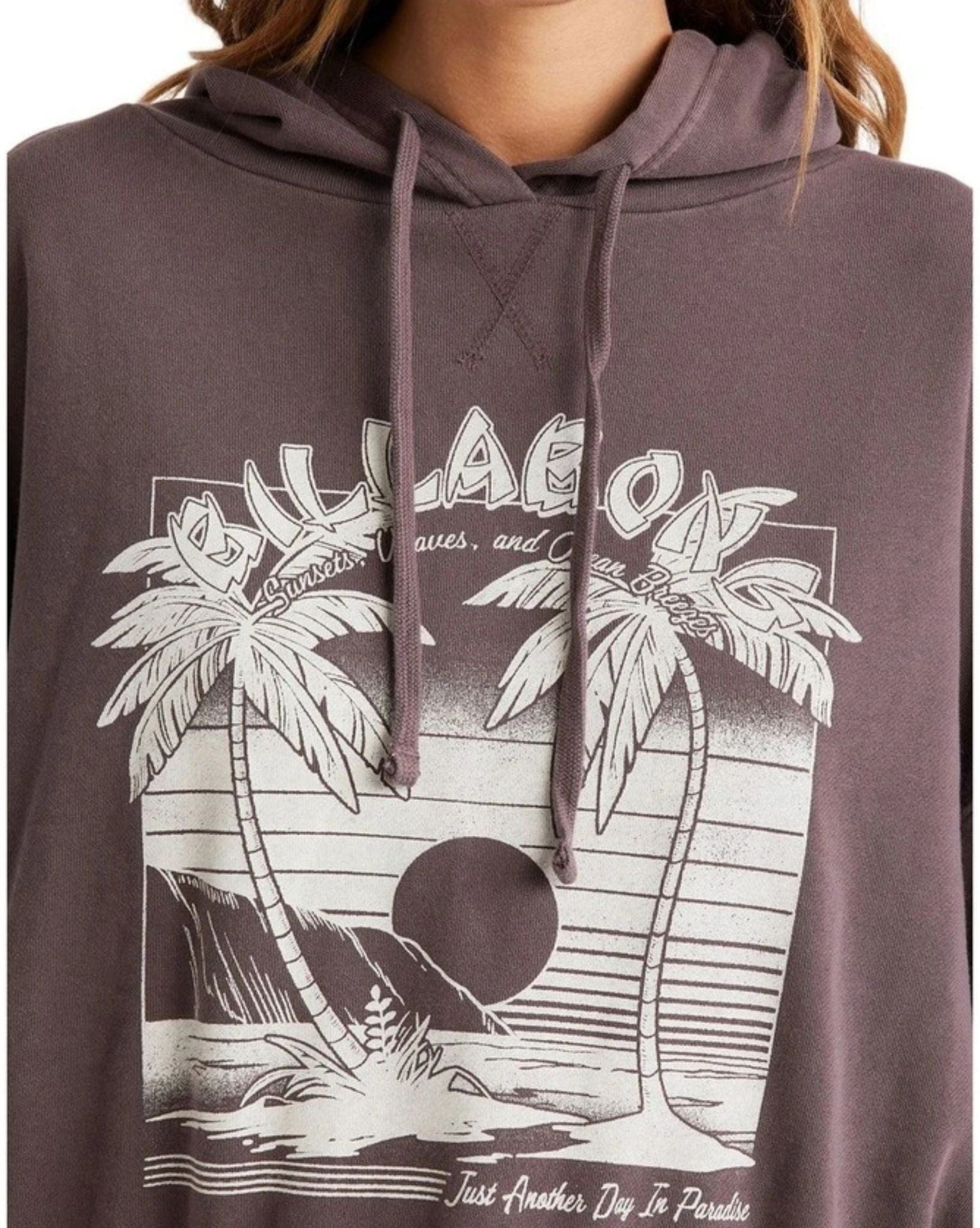 Billabong Womens Sweet Escape Hoodie - Kona