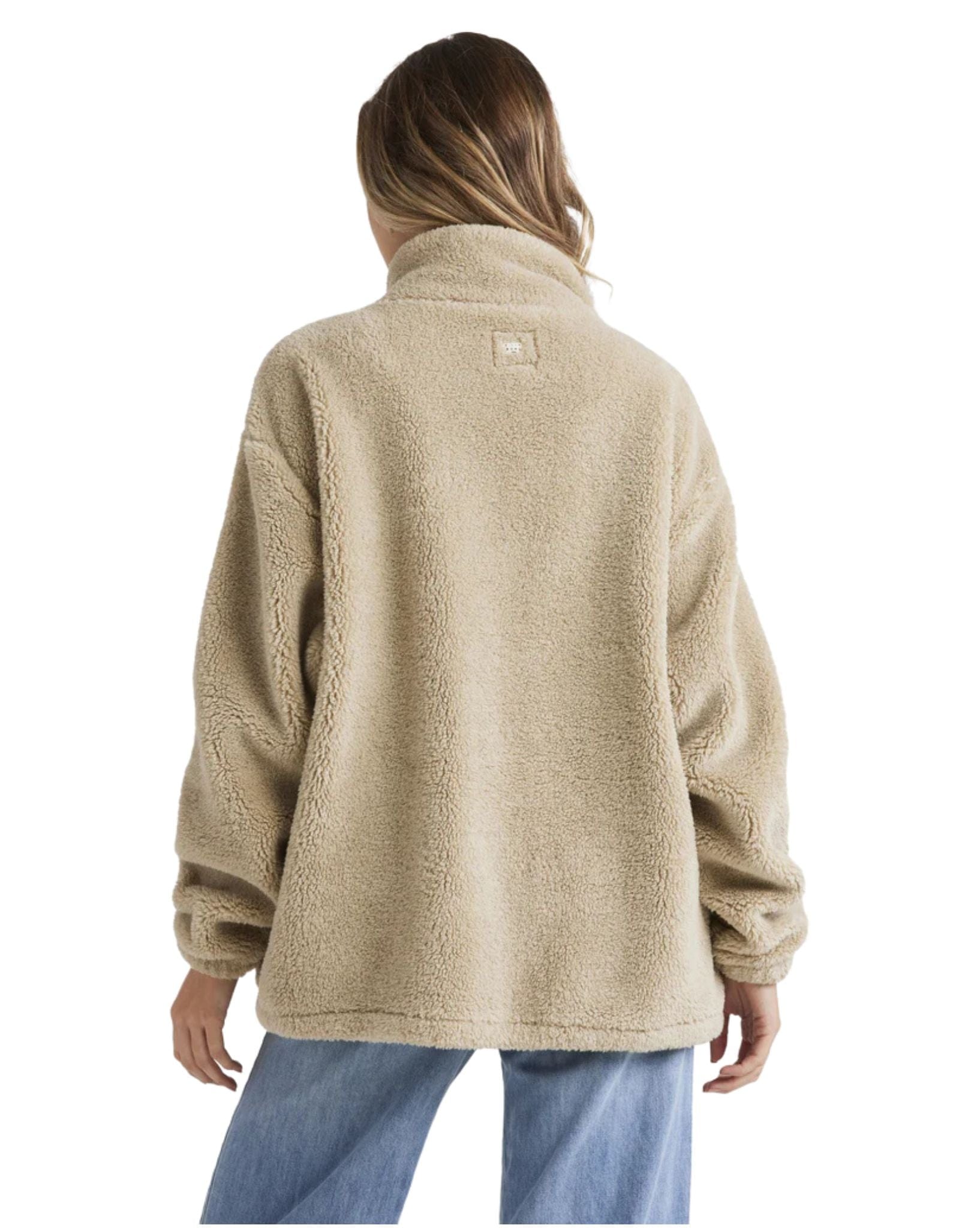 Billabong Womens Sweet Ride Zip Up Jumper - Cayote