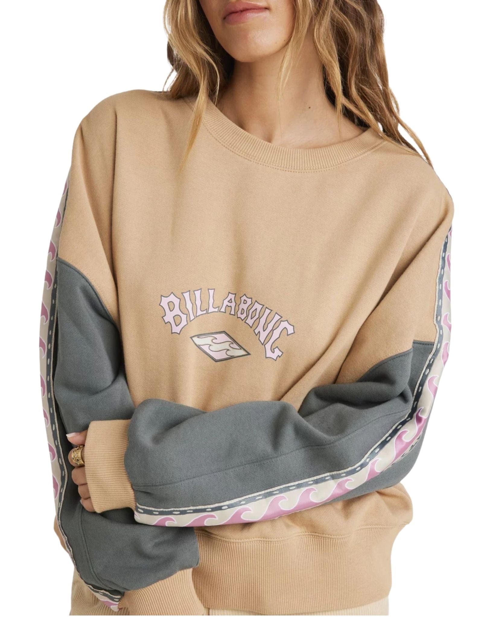 Billabong Womens The Way Back Crew - Multi