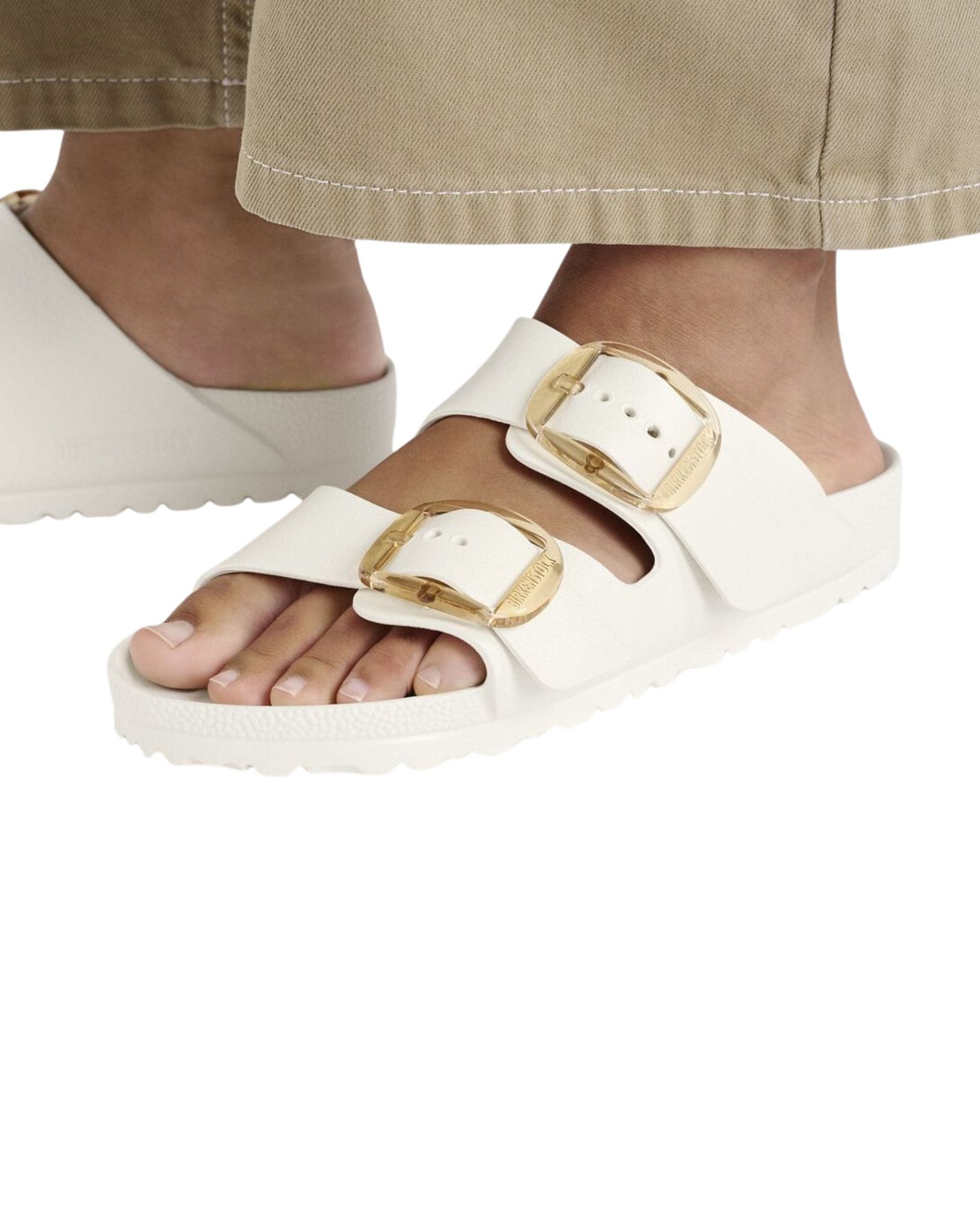Birkenstock Arizona EVA Big Buckle Eggshell - Narrow