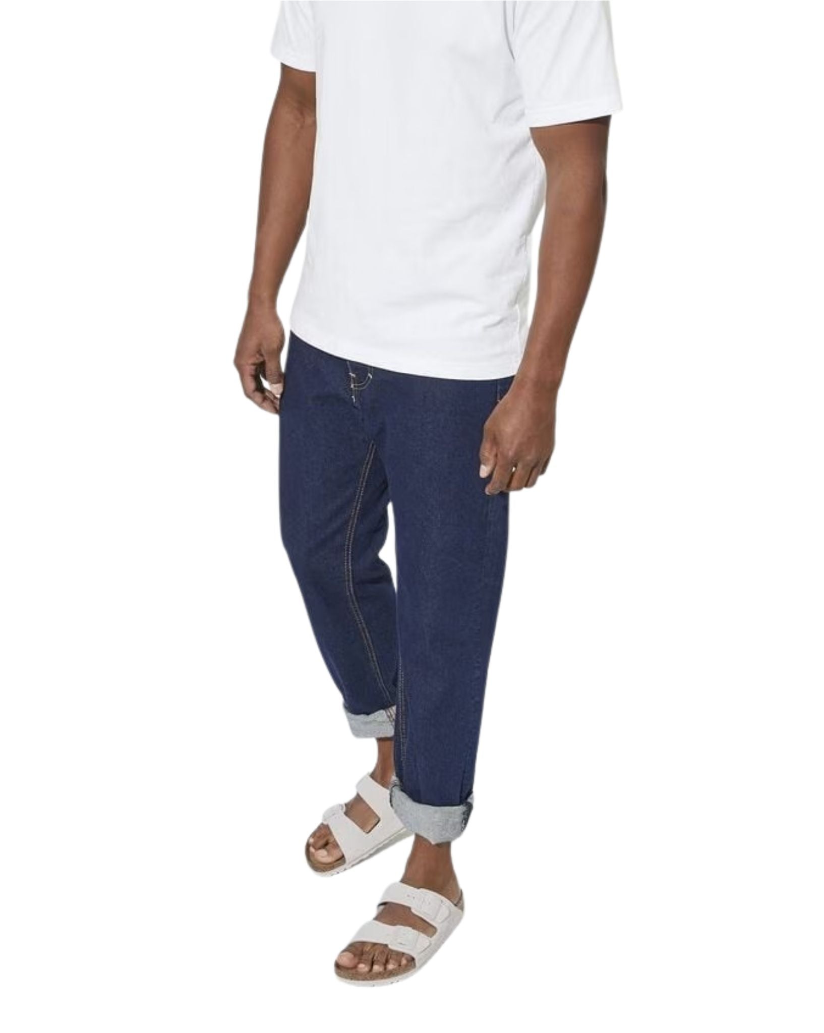 Birkenstock Arizona SFB Suede Leather Narrow - Antique White
