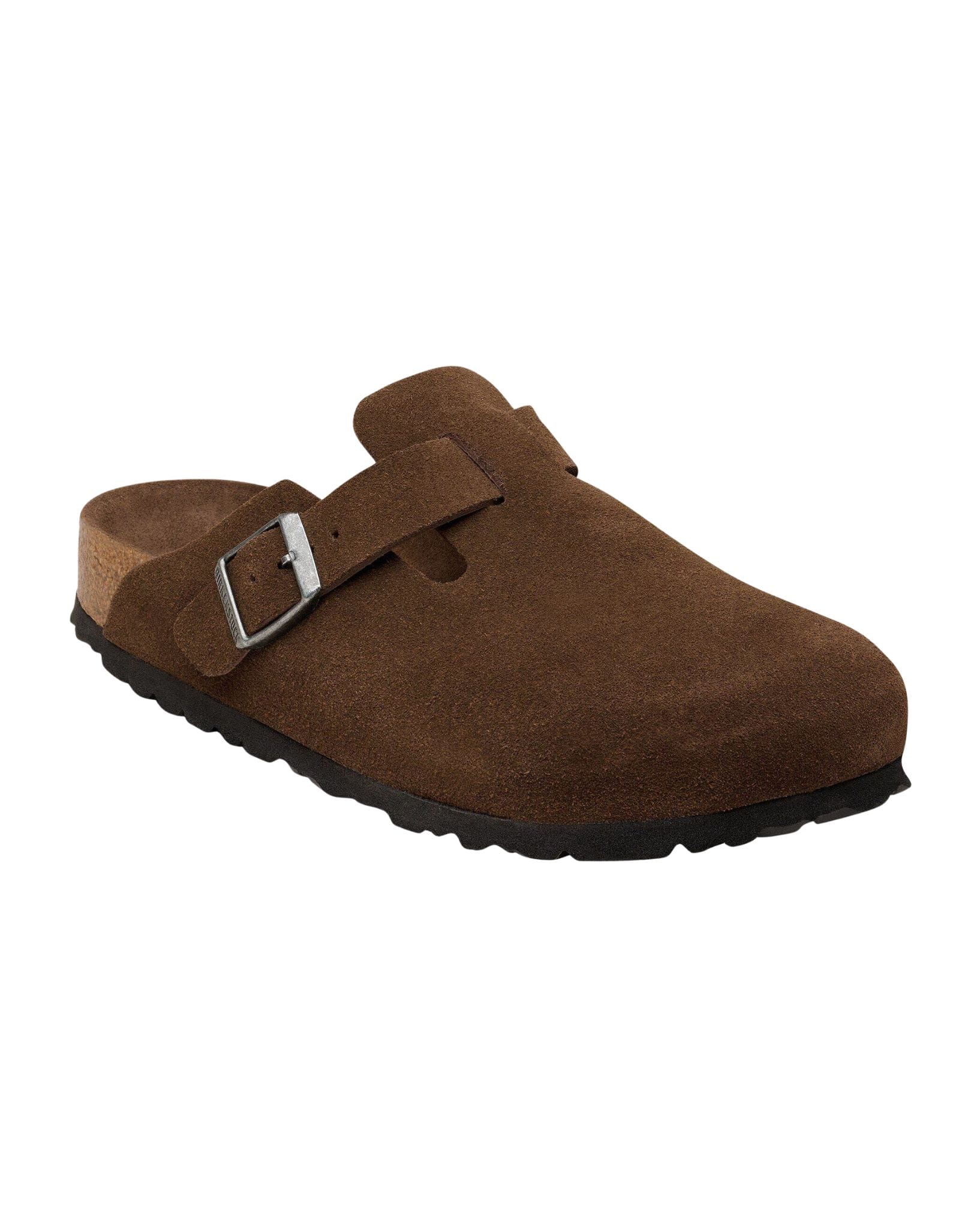 Birkenstock Boston SFB Carafe Tonal Footbed Suede Leather - Regular