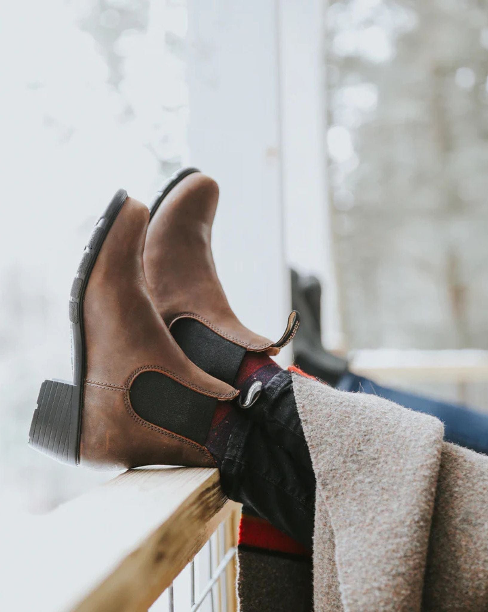 Blundstone 1673 Elastic Sided Heel Boots