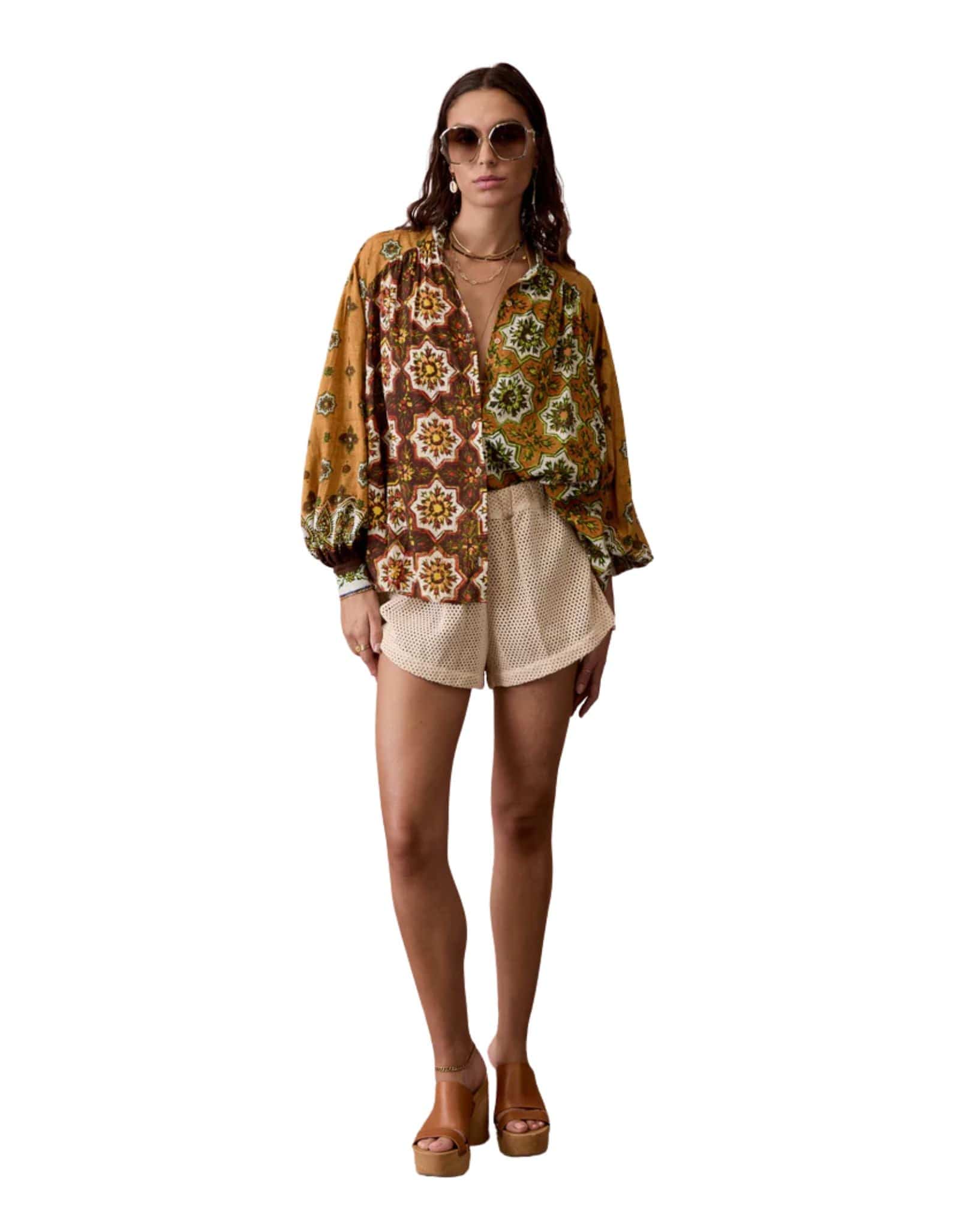 Boteh Alhambra Swing Blouse