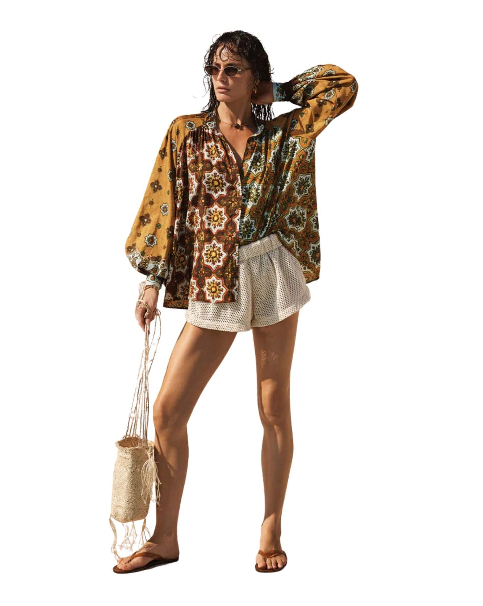 Boteh Alhambra Swing Blouse