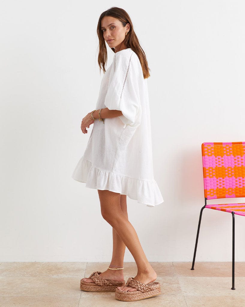 Boteh La Ponche Frill Dress