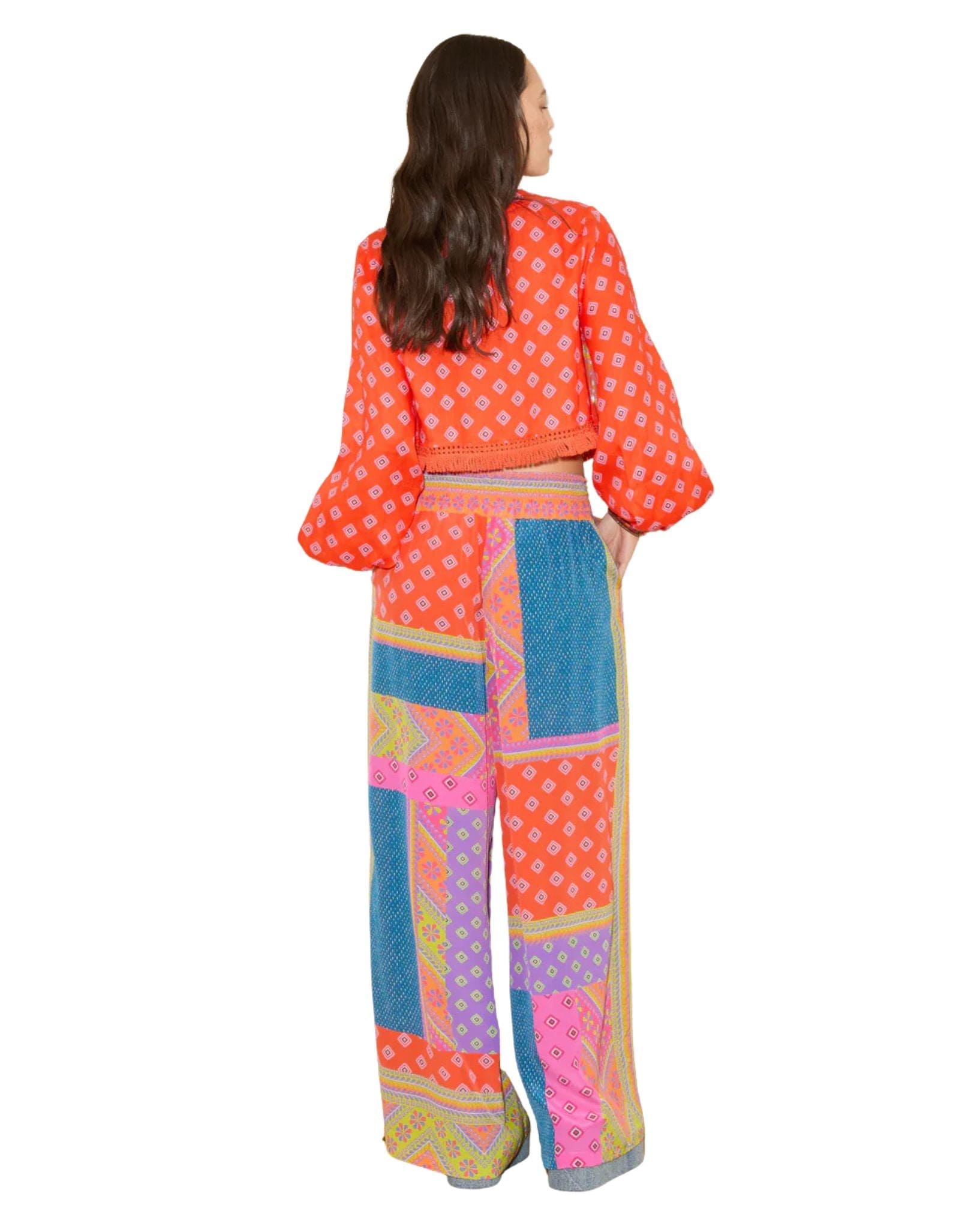 Boteh Rani Silk Wide Leg Pant