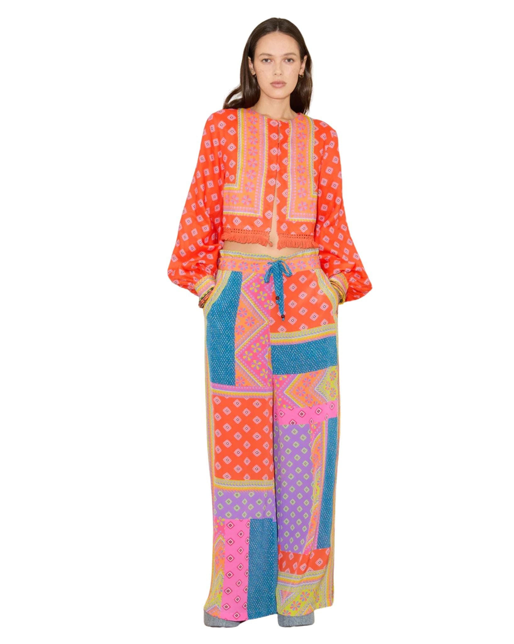 Boteh Rani Silk Wide Leg Pant