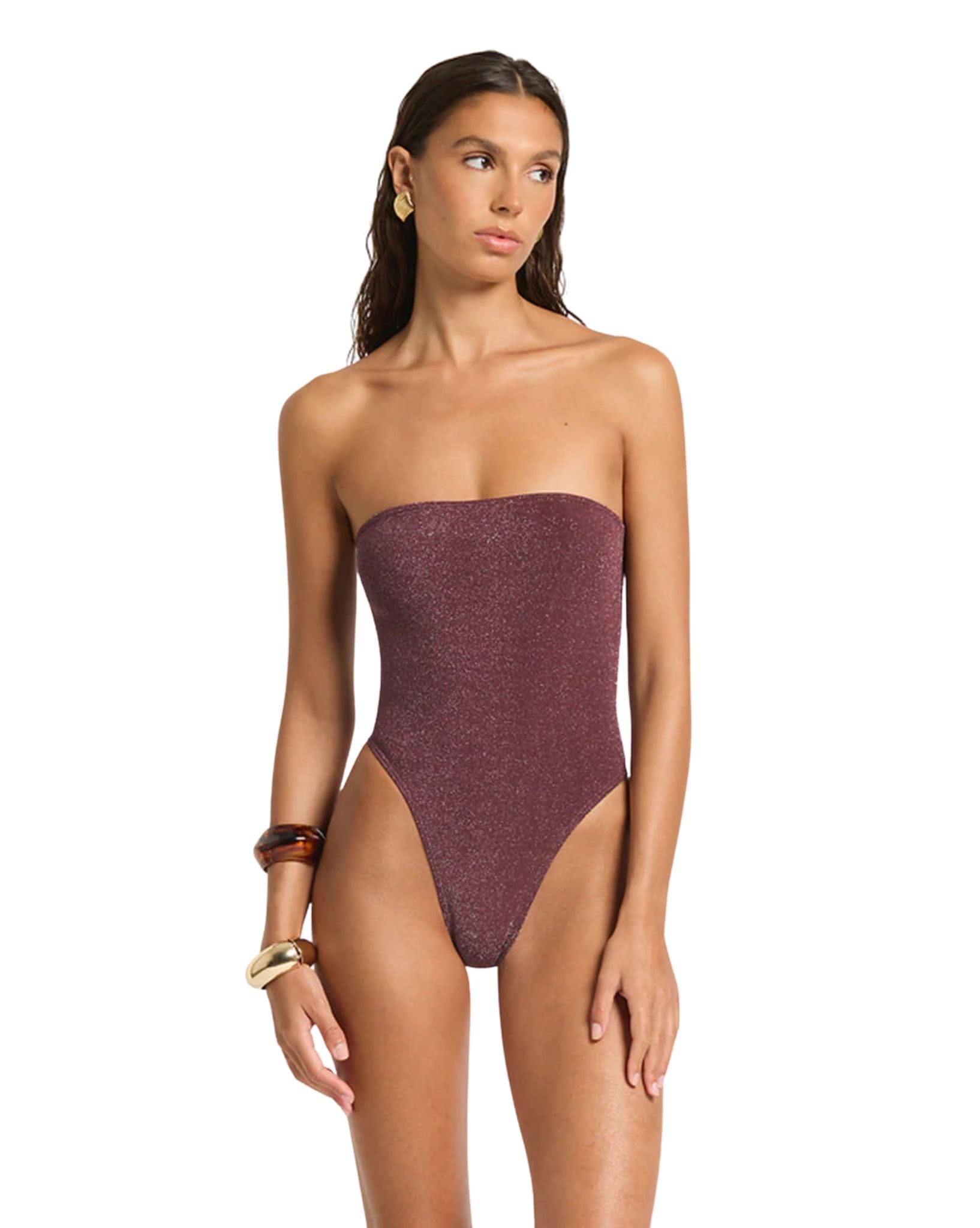 Bound Fane 1 Piece Lurex Micro