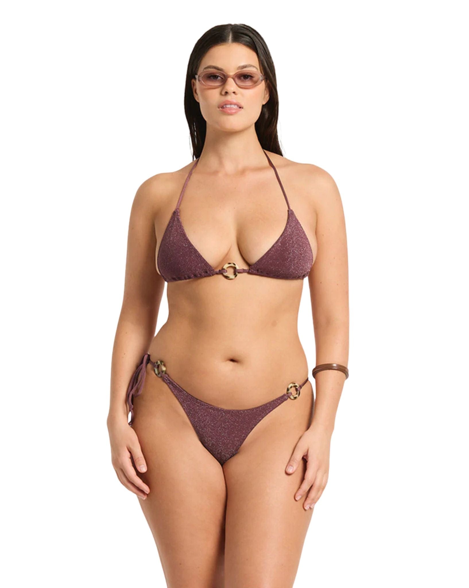 Bound Ring Ingrid Tri Lurex Micro