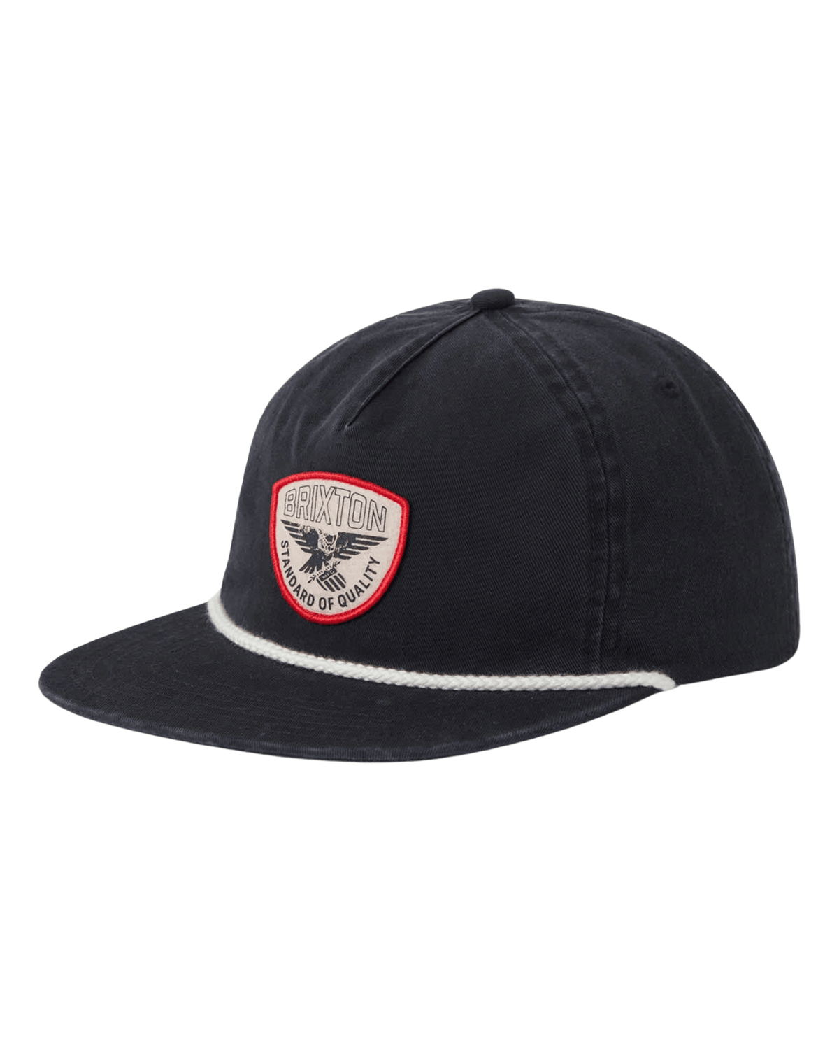 Brixton Mens Cap Brixton Watcher Snapback - Black